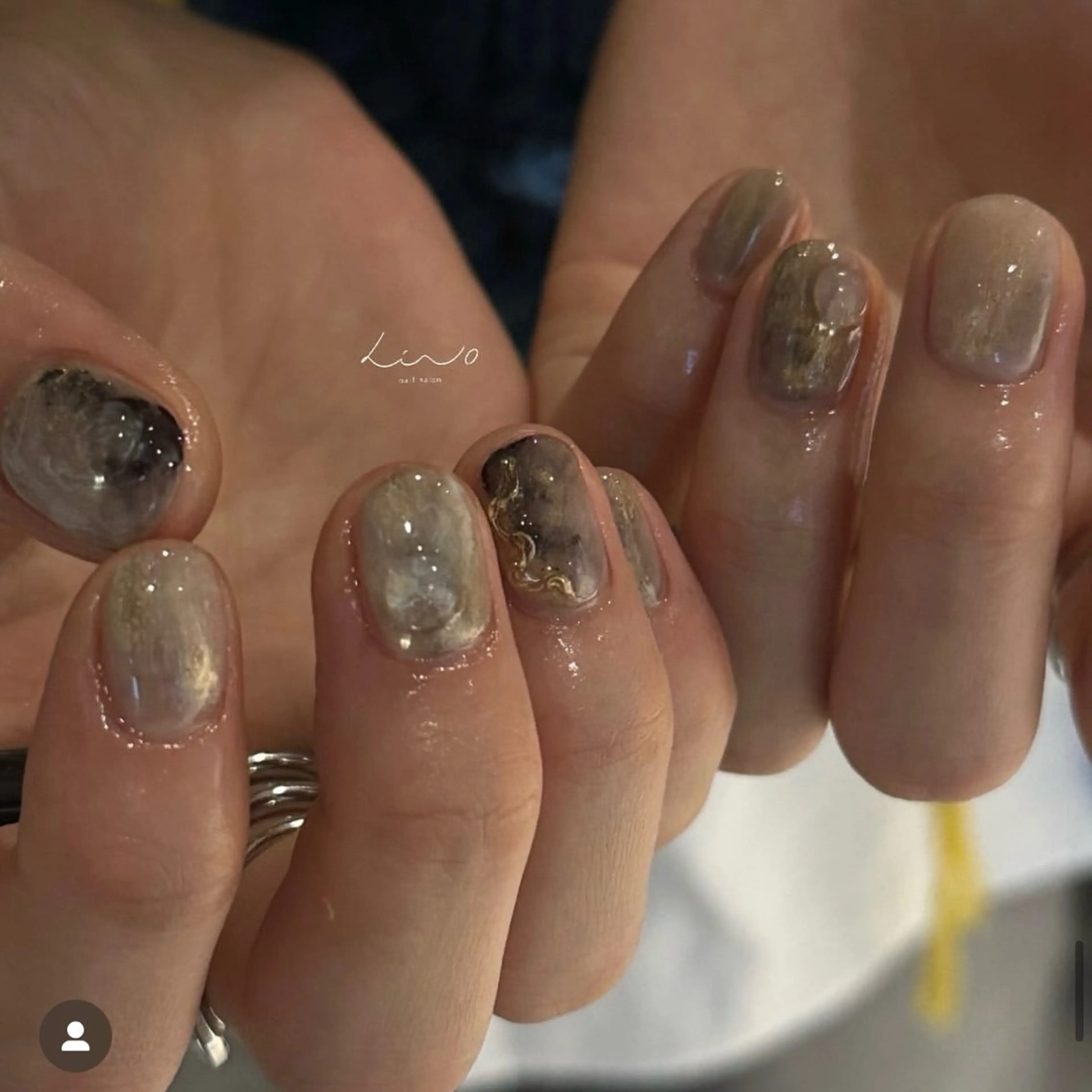 ネイル ハンドネイル lino大阪本町店所属・lino 大阪本町店のネイルデザイン
