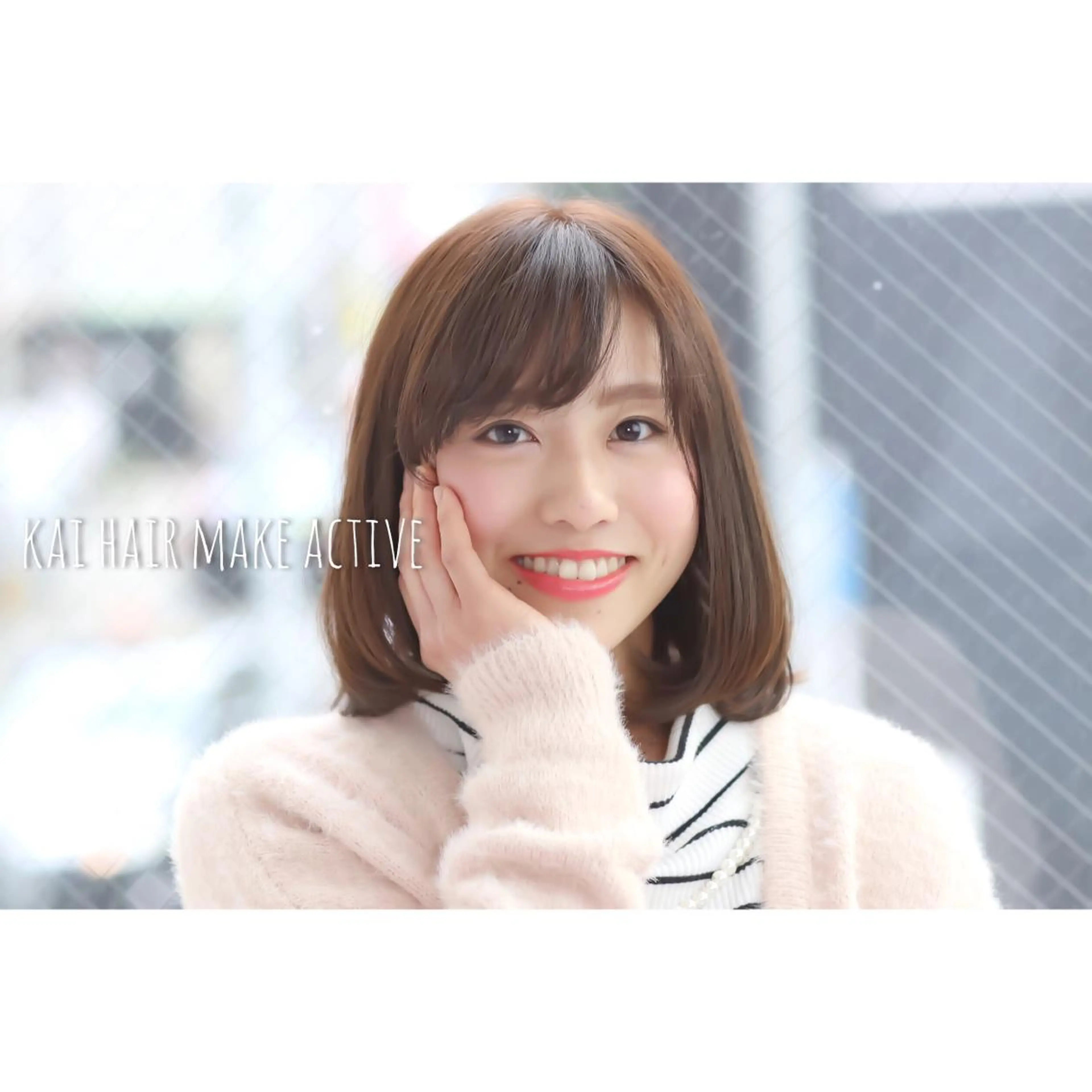 ミディアム 坂東 秀幸のヘアスタイル