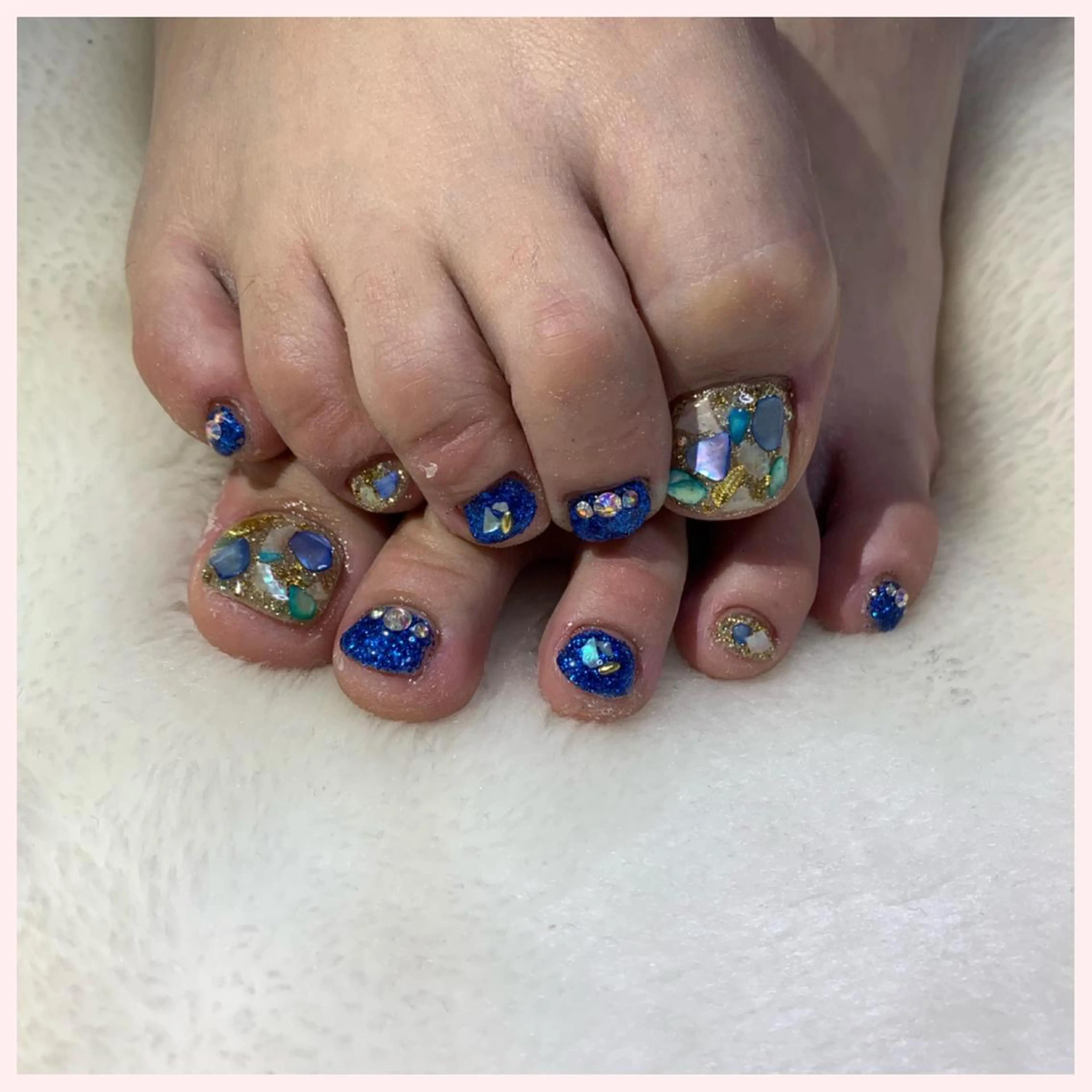 ネイル フットネイル Ogasawara Tokikaのネイルデザイン