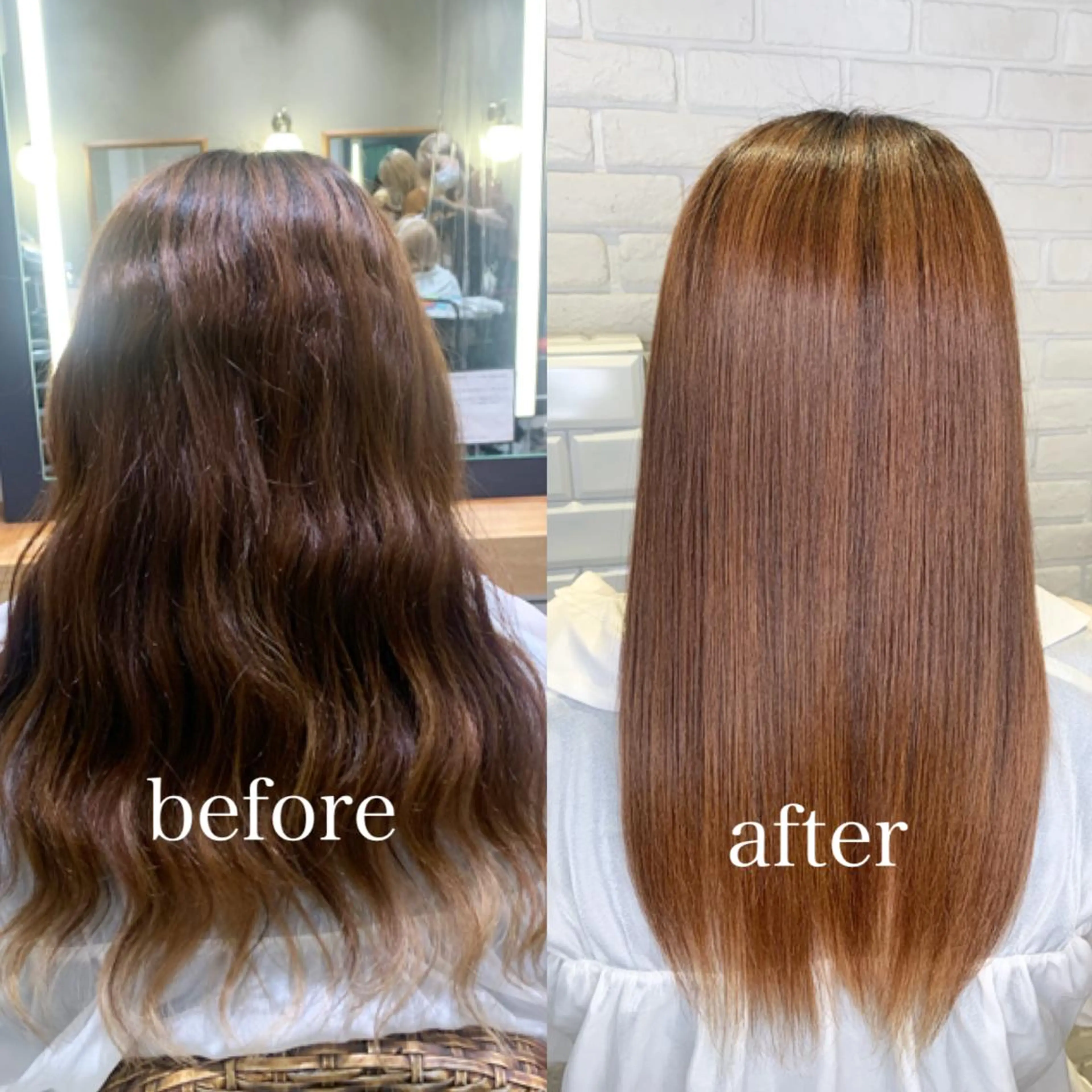 ロング ヘアアレンジ 髪質改善/縮毛矯正 艶カラー/珠聡のヘアスタイル