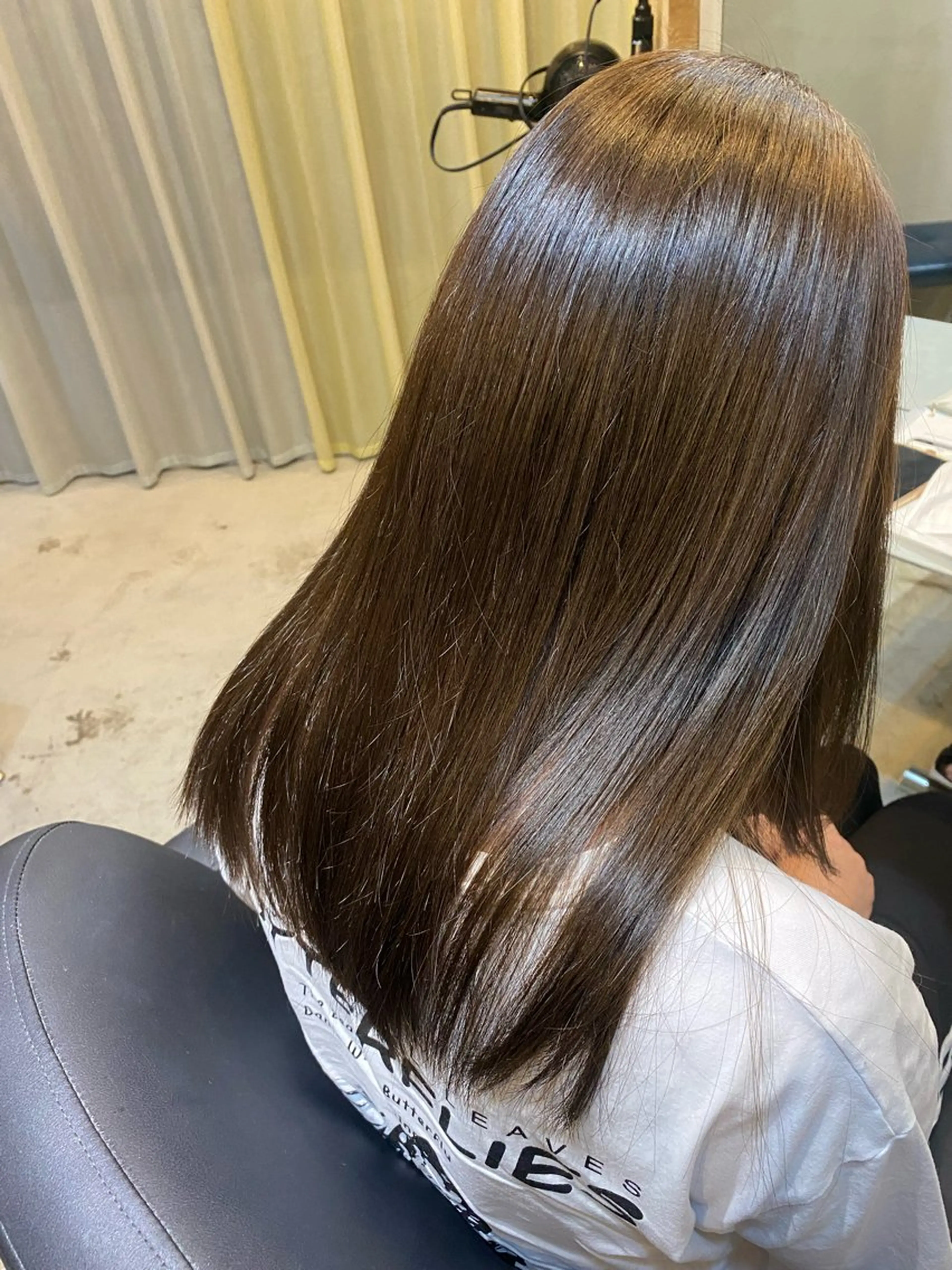 ロング カラー 野口 和真のヘアスタイル