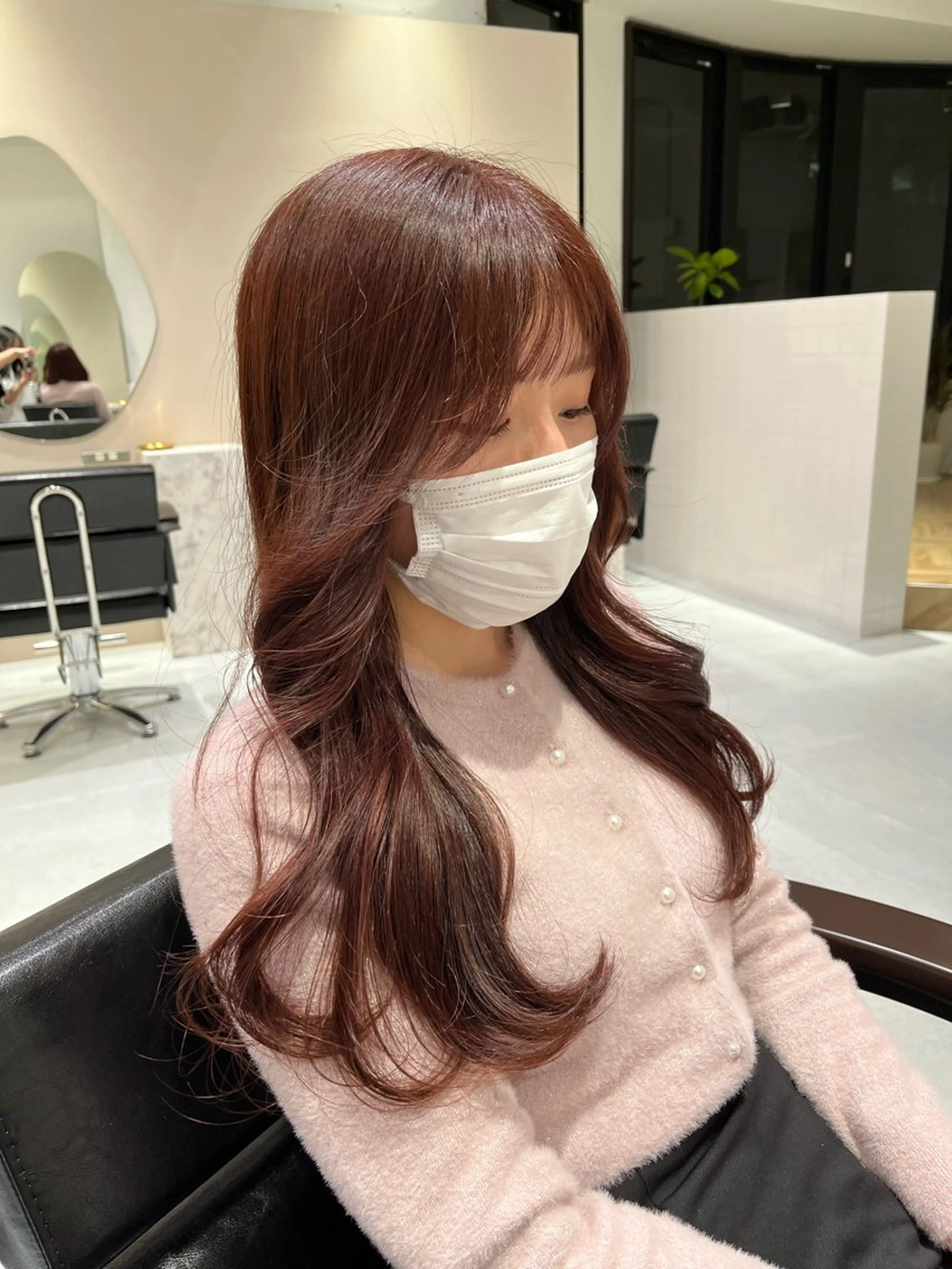 カラー loulou所属・透明感カラー 💎飯塚ゆうきのヘアスタイル