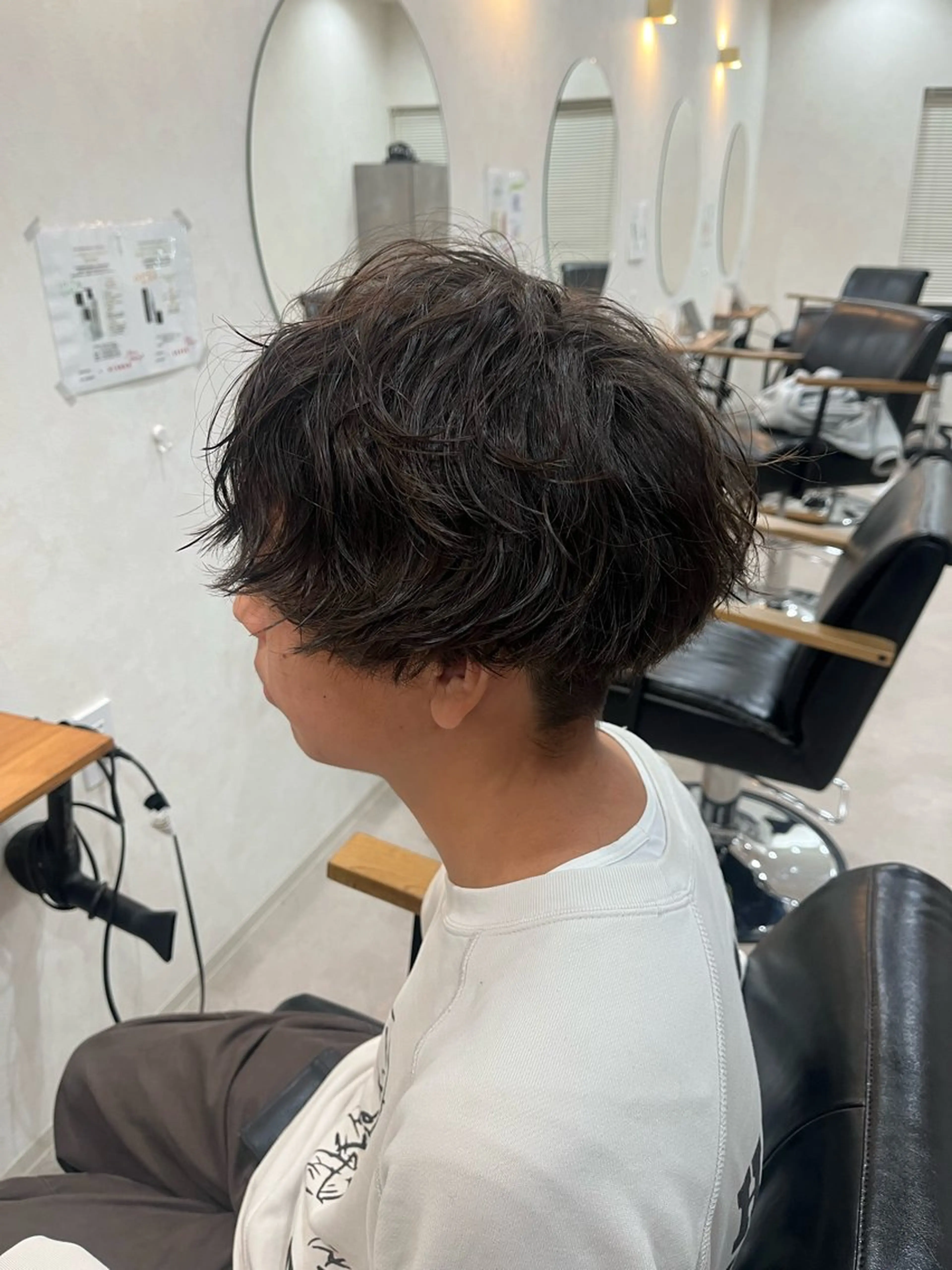 メンズ メンズパーマ 古畑 柚珠のヘアスタイル