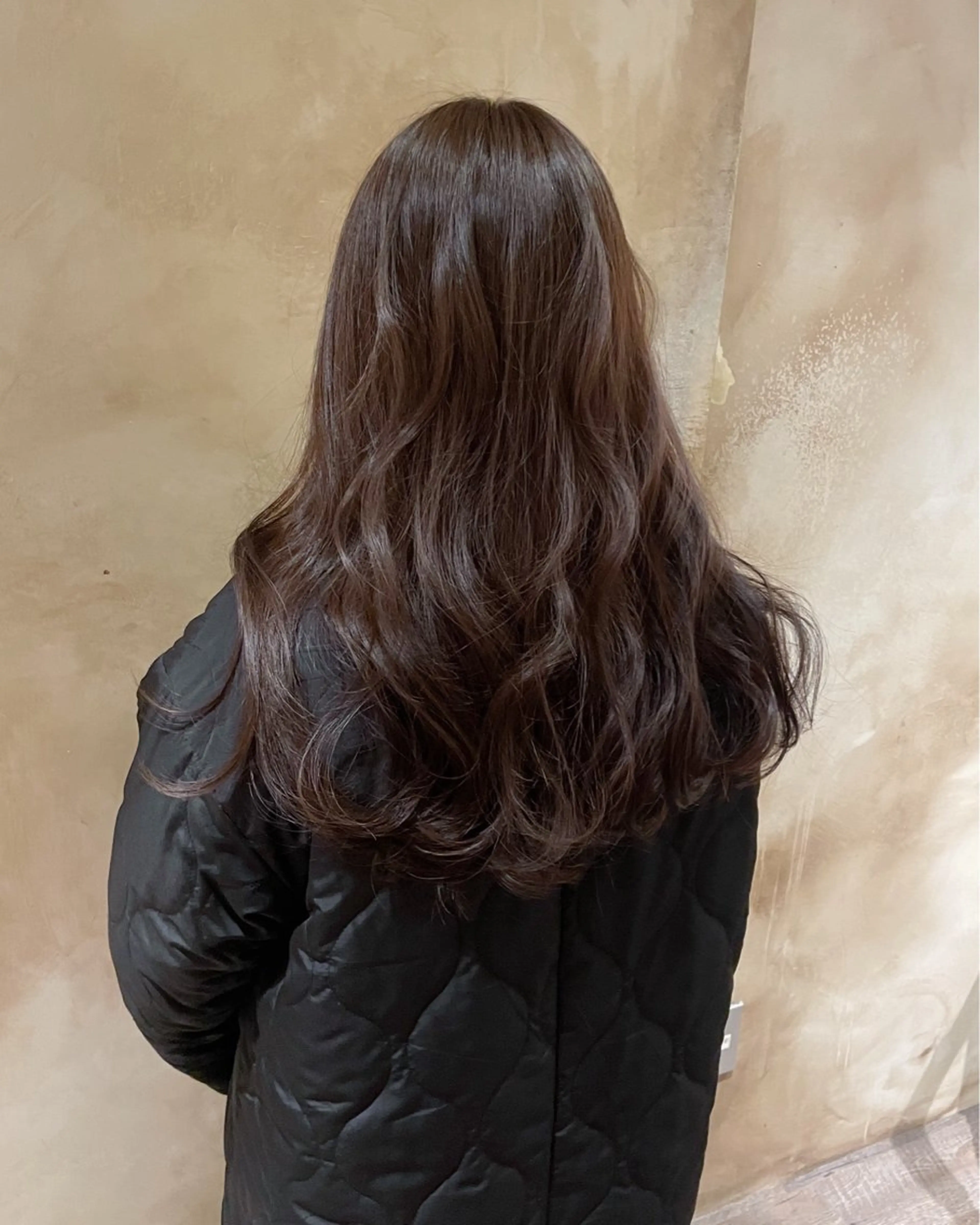 ロング カラー ブリーチ ブラウンカラー マロンブラウン ブリーチなしカラー lot所属・大阪/心斎橋 lot mikuのヘアスタイル