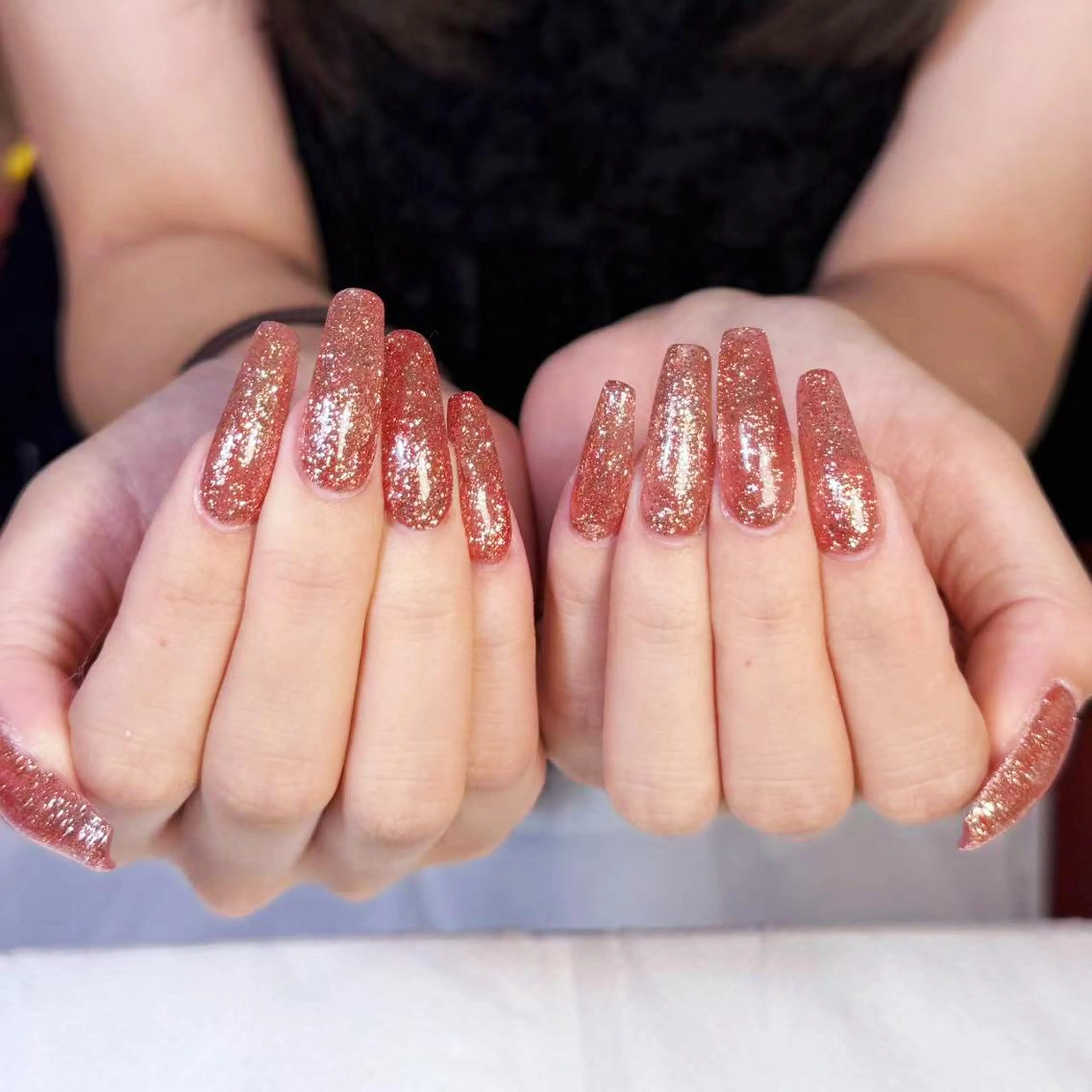 ネイル アートネイル オーロラネイル ガーリー キラキラネイル マグネットネイル ハンドネイル Diamond ✨のネイルデザイン