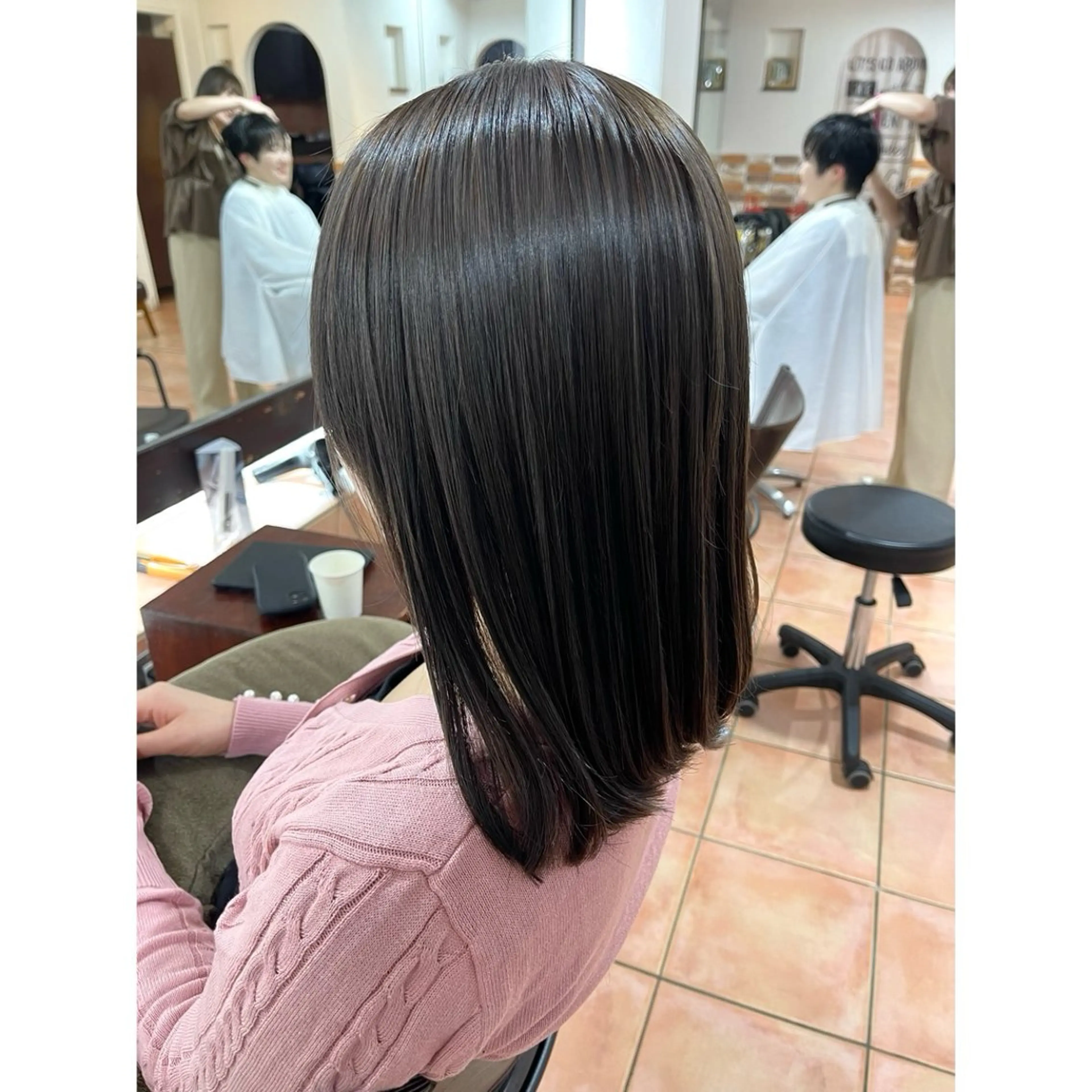 ミディアム カラー ヘアアレンジ カット ヘアカラー トリートメント 宮川 莉央のその他イメージ