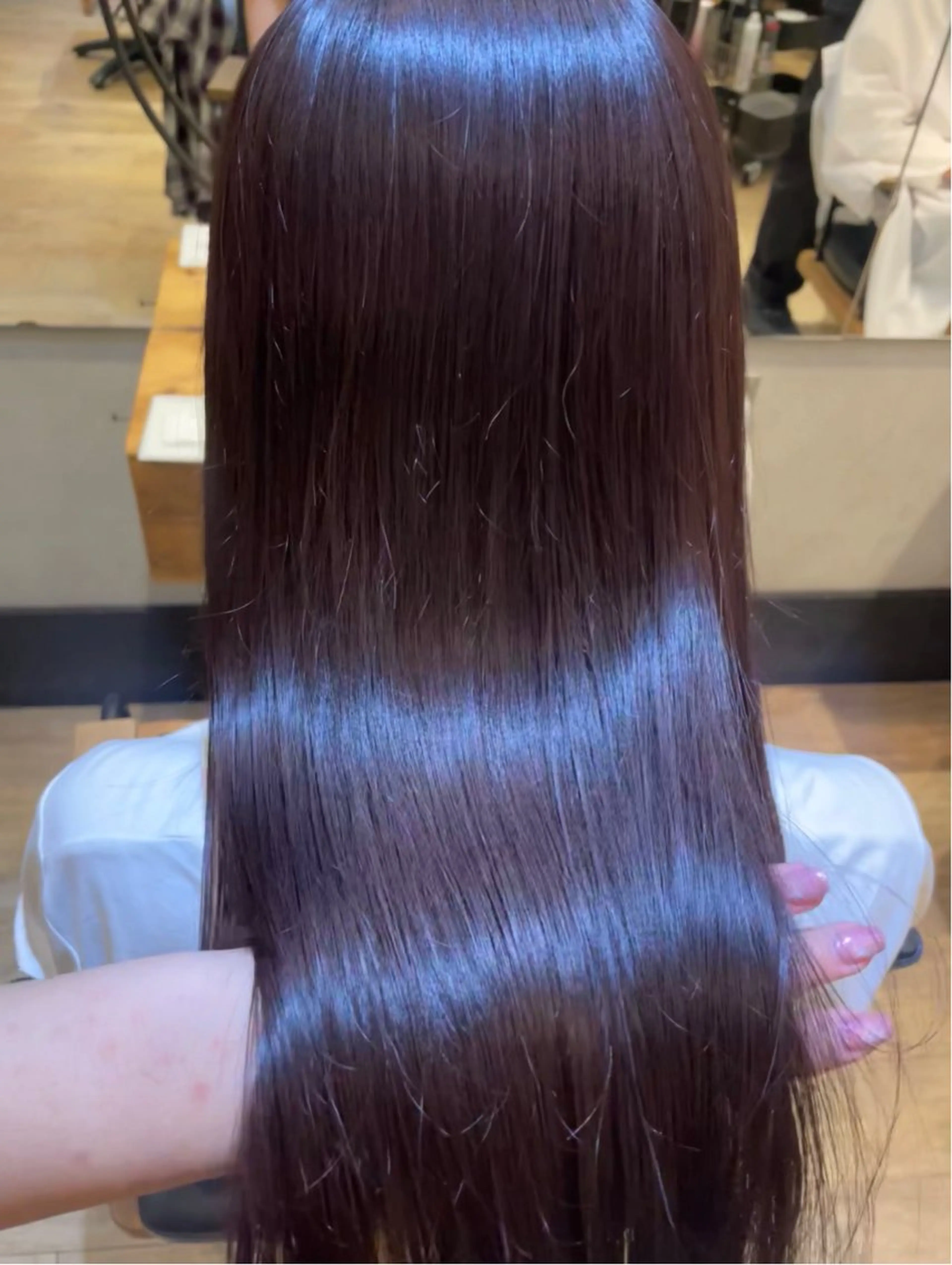 セミロング カラー カット ヘアカラー トリートメント 新宿 /透明感カラー レイヤー/NANAのヘアスタイル