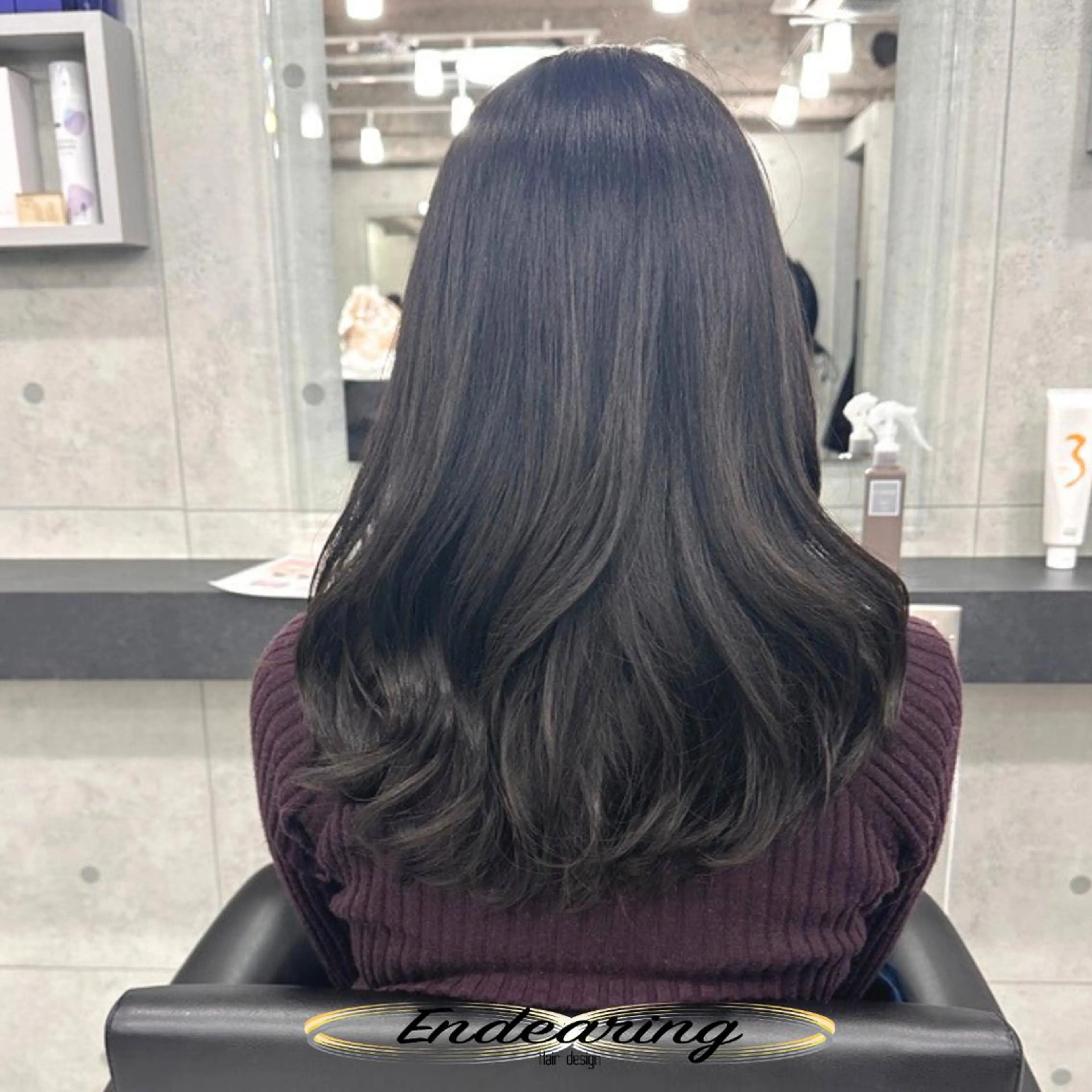 セミロング レイヤーカット 似合わせカット カット ヘアカラー Endearing 銀座/YOKOのヘアスタイル