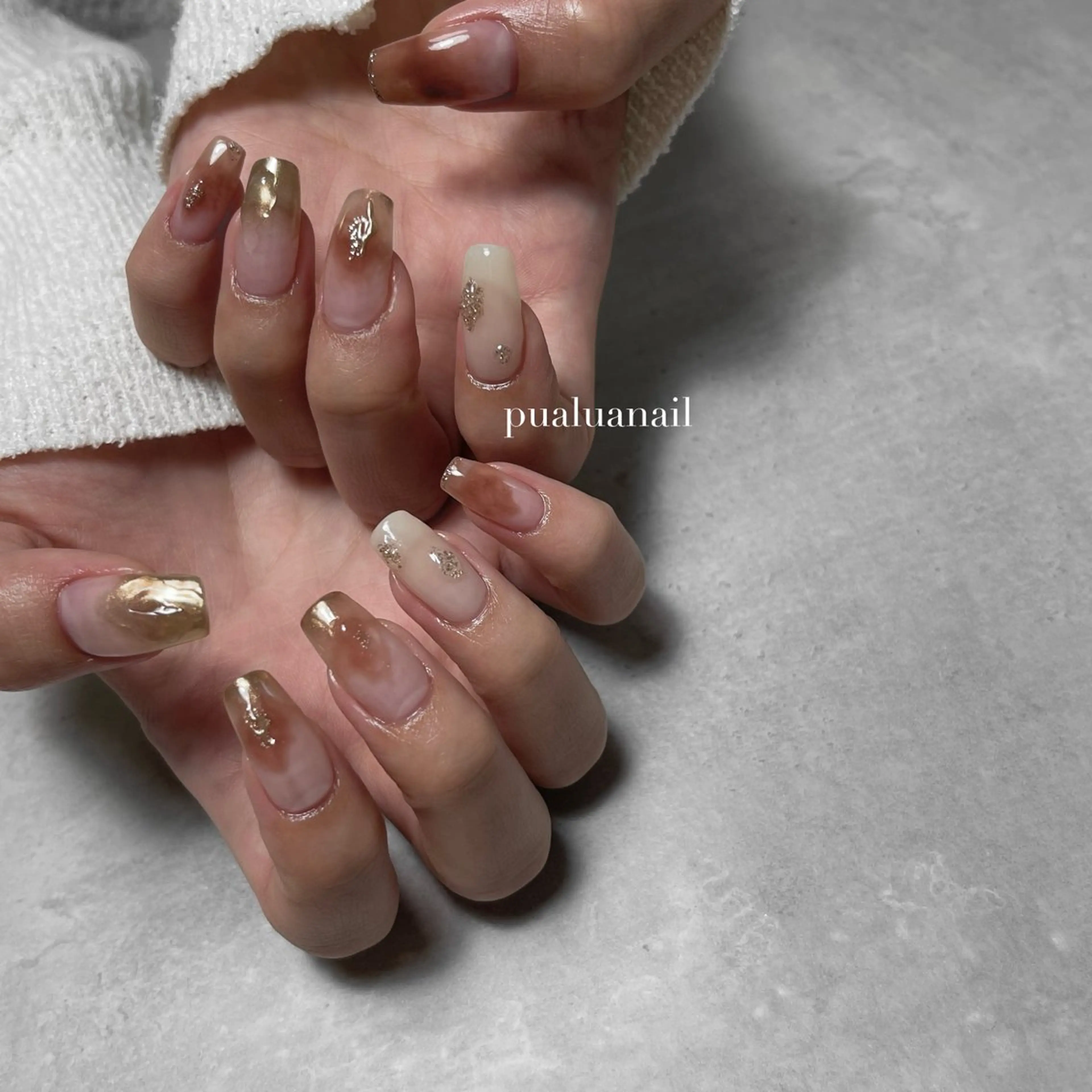 ネイル ハンドネイル pualua miharuのネイルデザイン