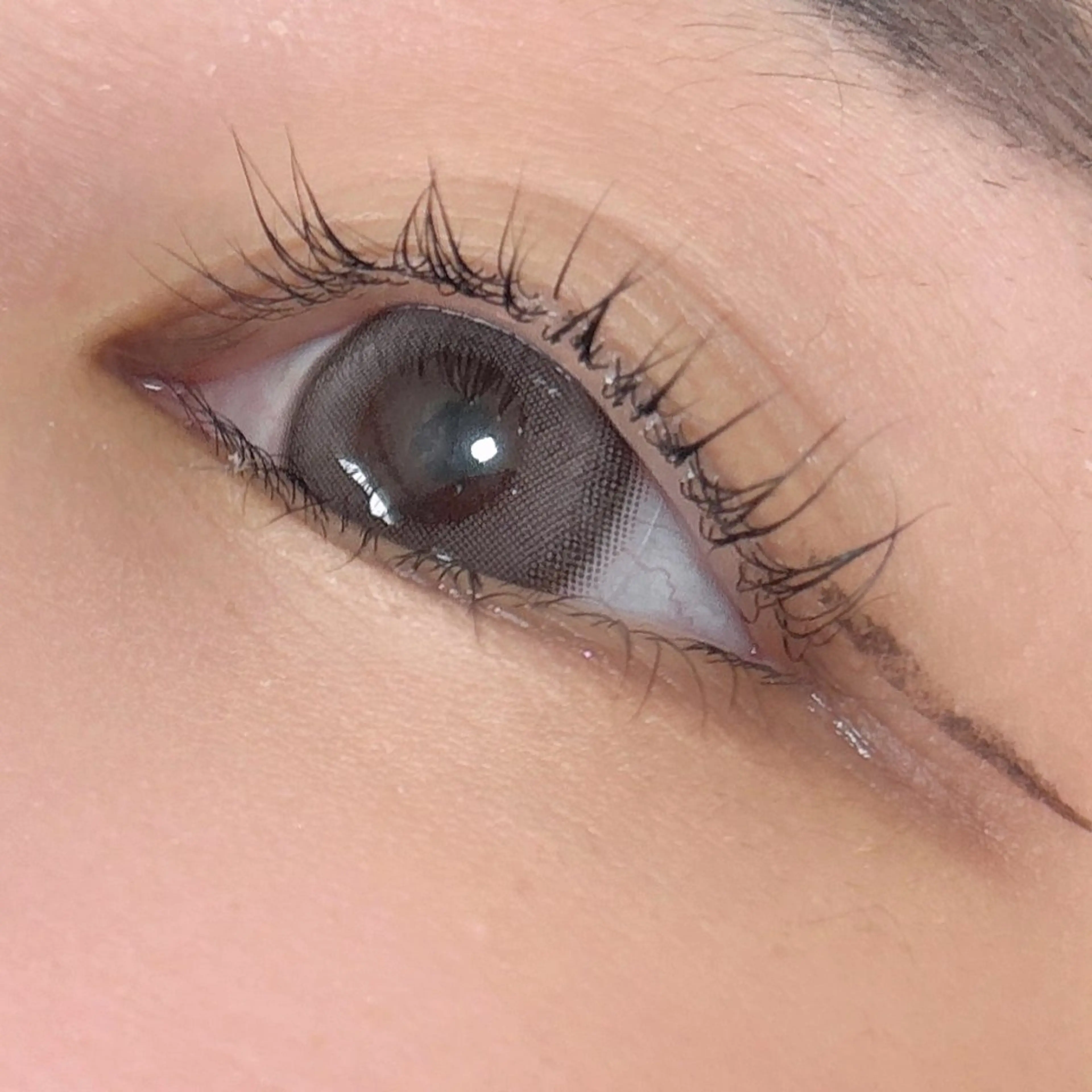 マツエク・マツパ ナチュラル 一重×まつ毛パーマ LARGO所属・りんこ RINKOの眉毛・アイブロウイメージ