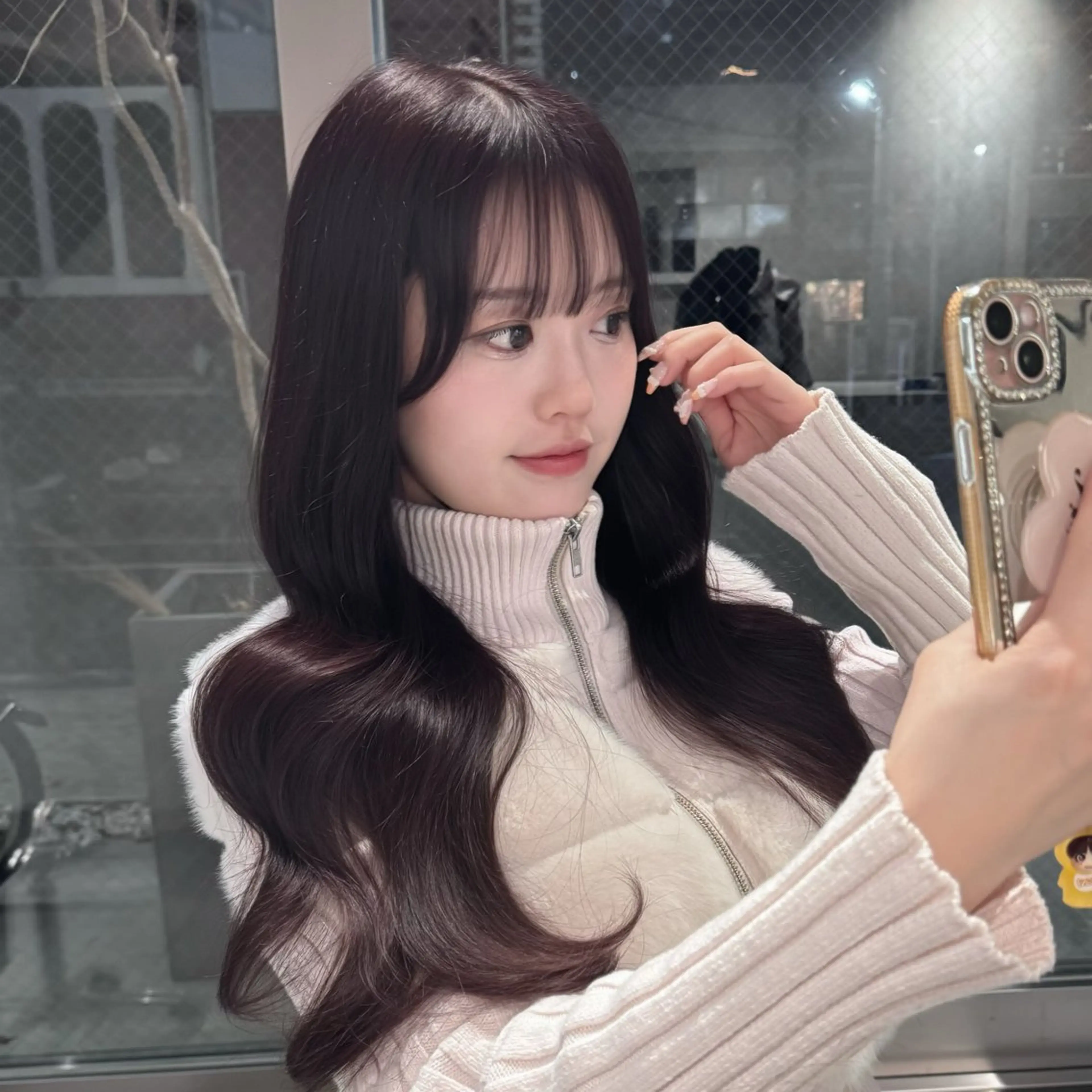 ロング カラー ヘアカラー トリートメント LOTTA CUCCI所属・miyu /トレンド カラー×艶髪のヘアスタイル