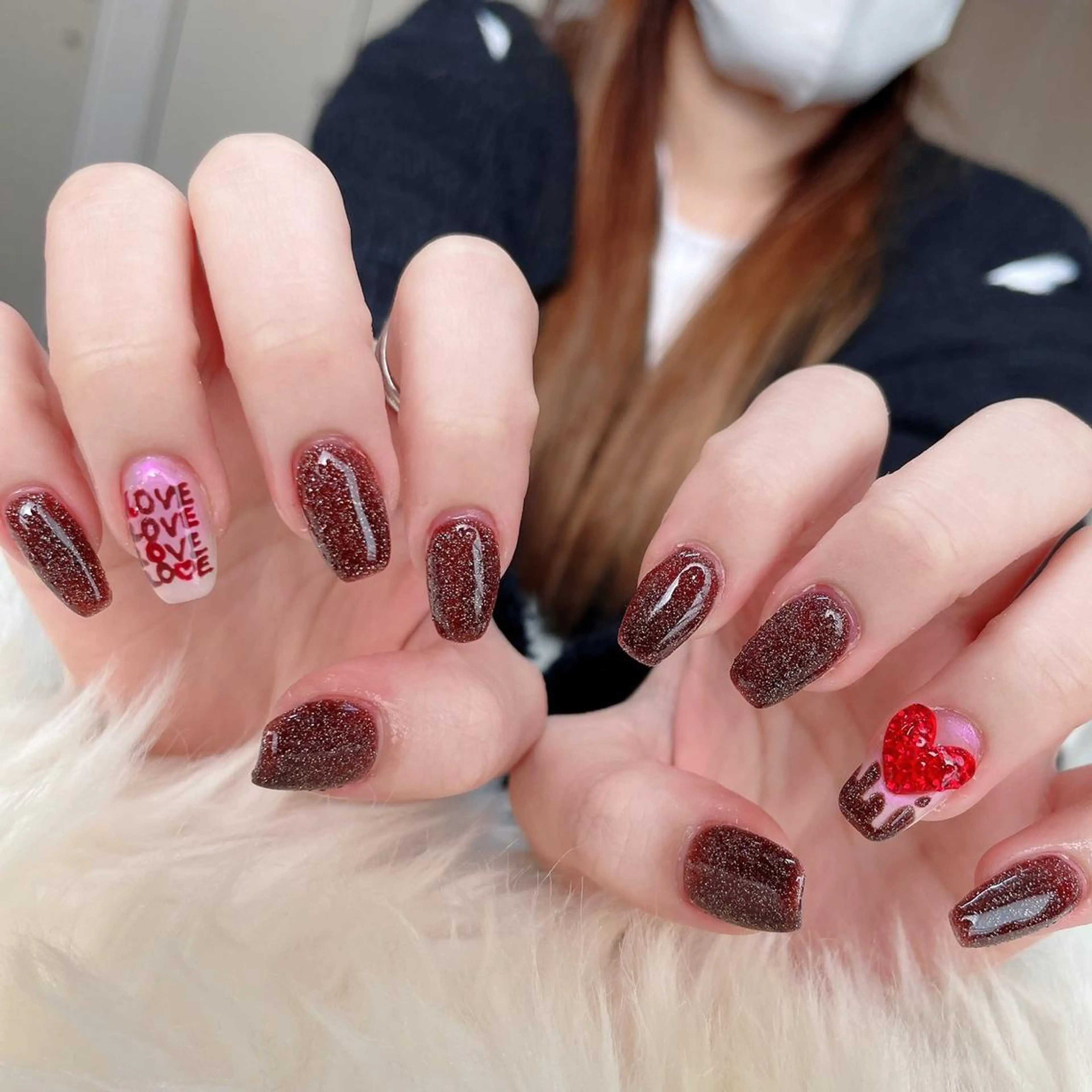 ロング 💜MIYA nail川崎店のネイルデザイン