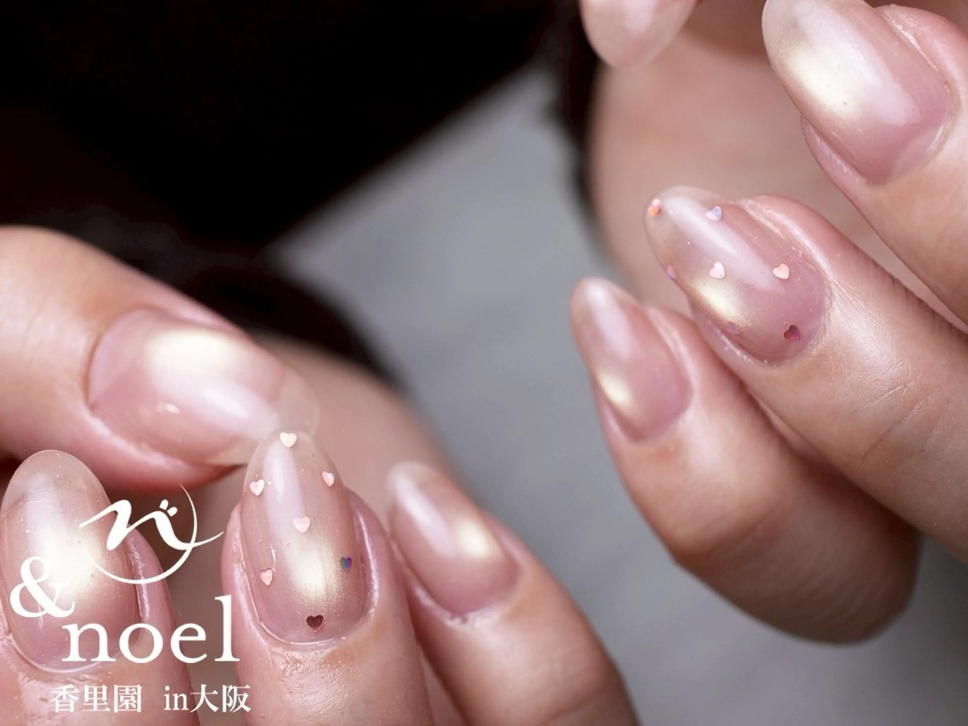 ネイル ハンドネイル Nailsalon  &Noel所属・もも 🍑のネイルデザイン