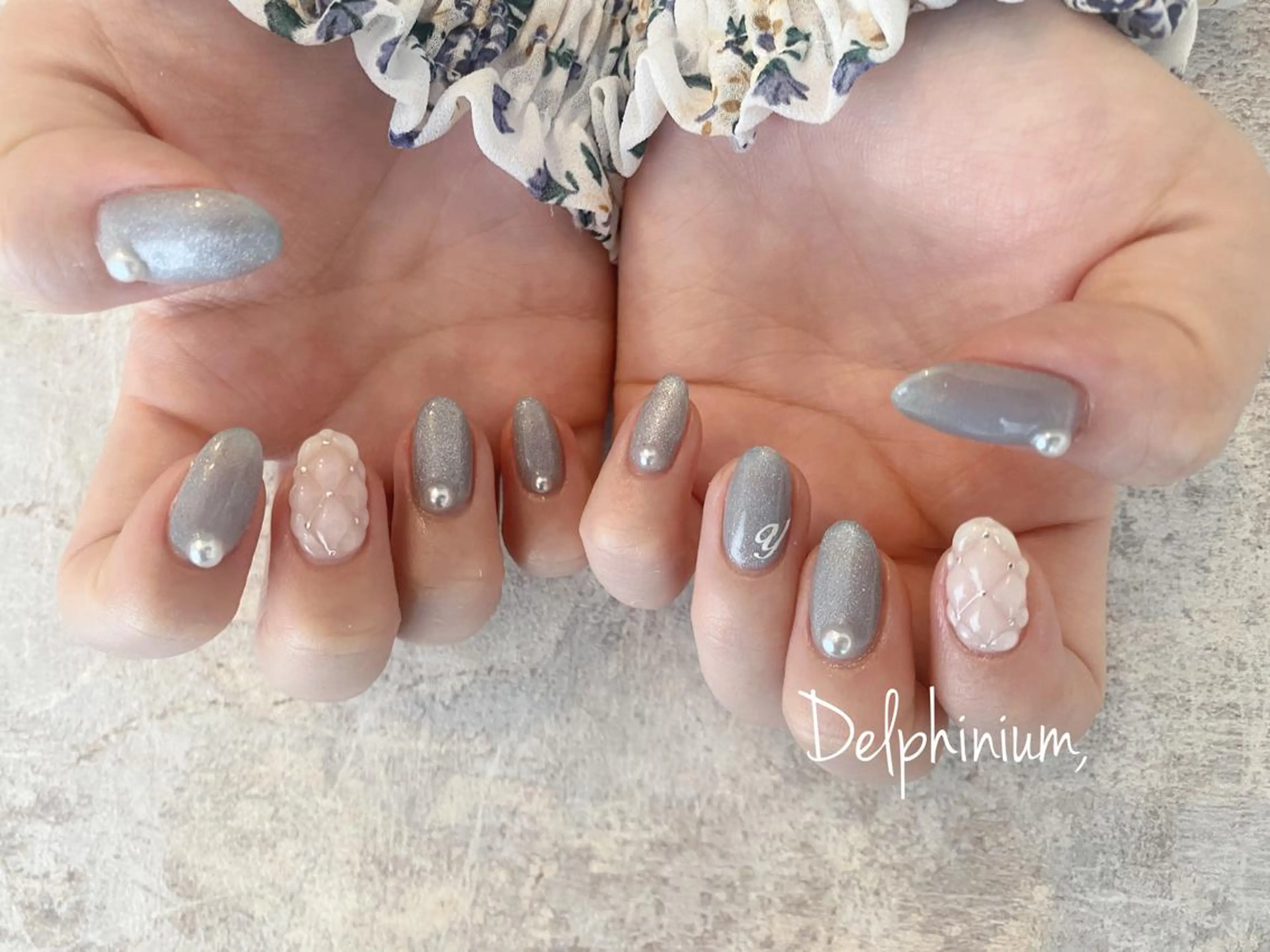 ネイル ハンドネイル 岡本 友恵のネイルデザイン