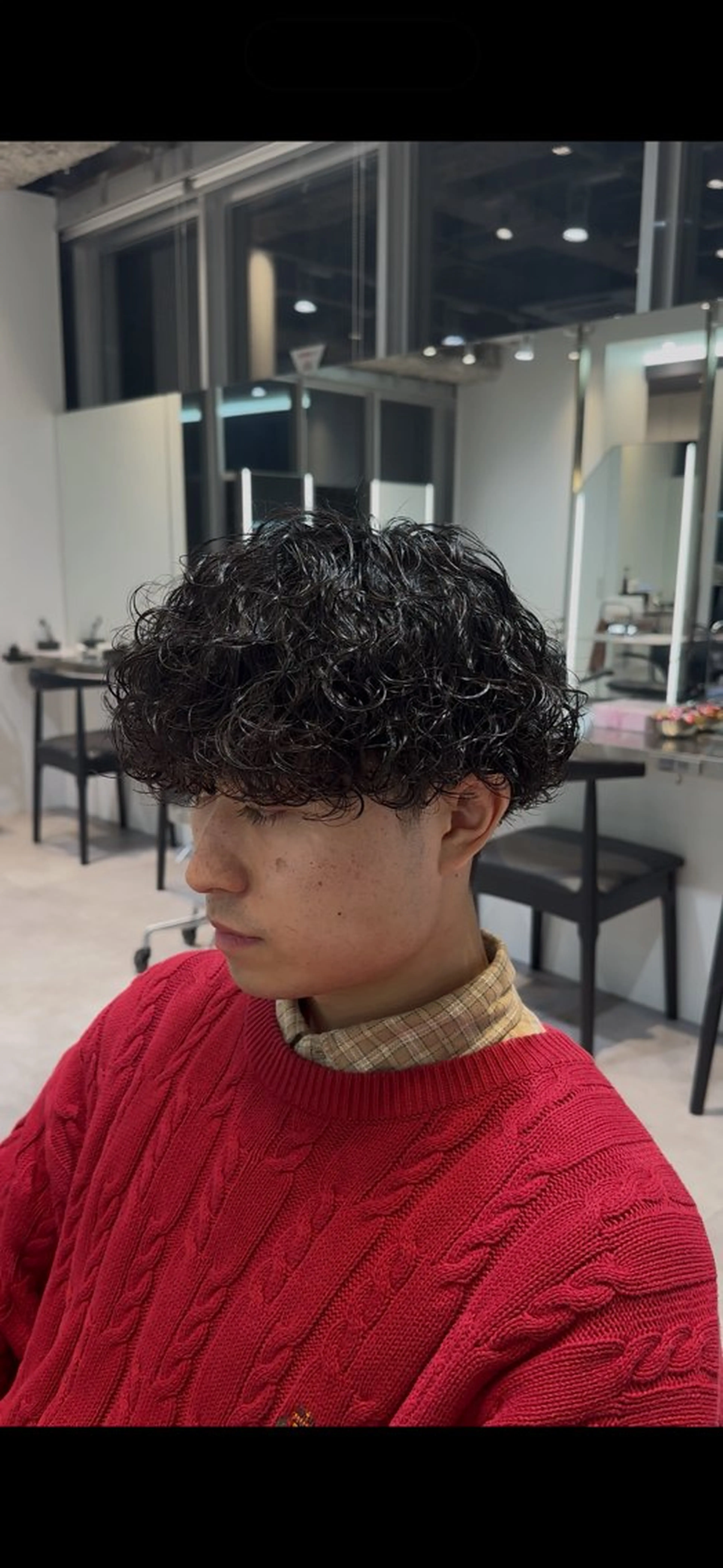 ショート パーマ 似合わせパーマ🔥 河浪  大智のヘアスタイル