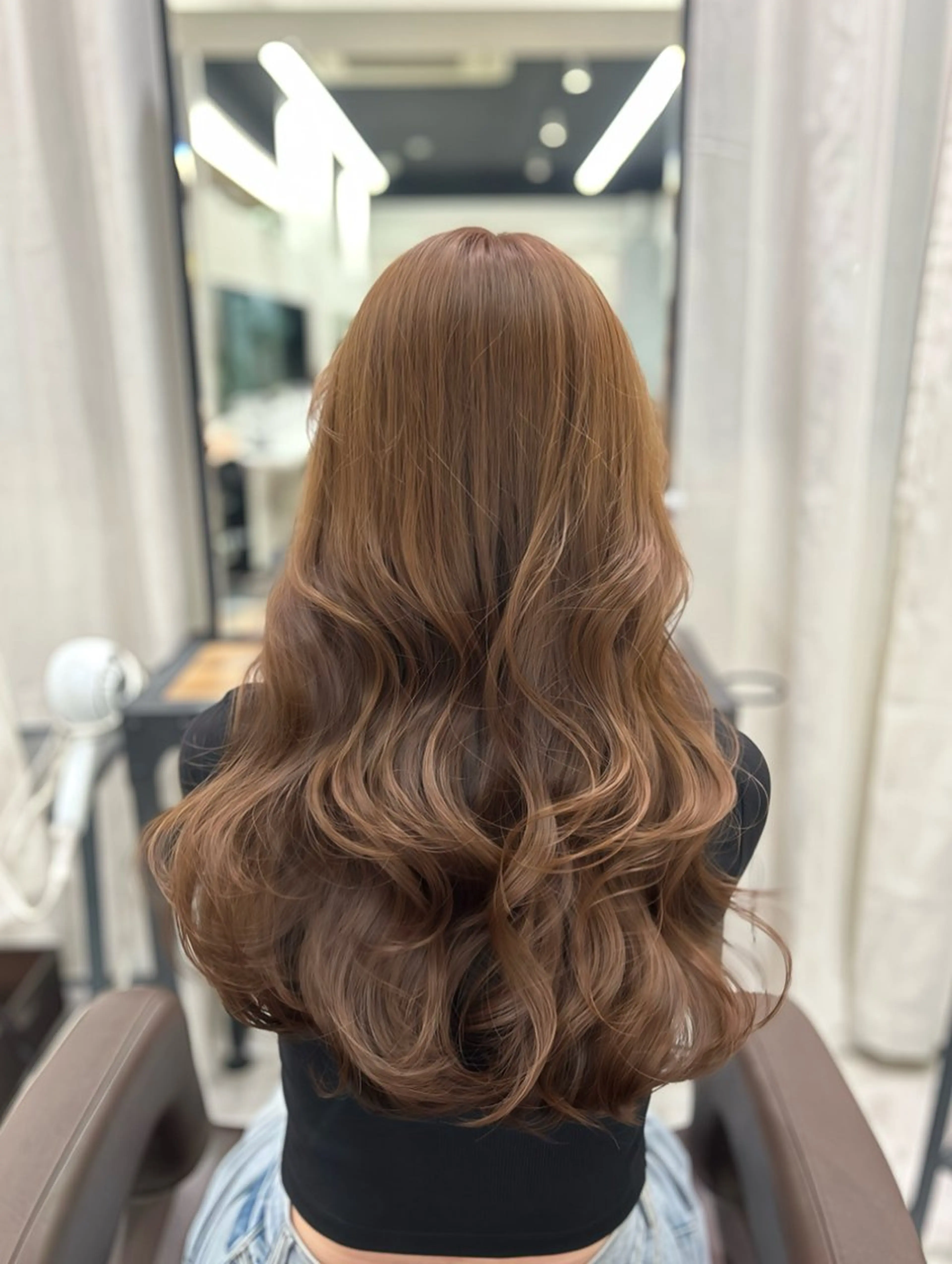 ロング ヘアカラー CLETO Licaのヘアスタイル