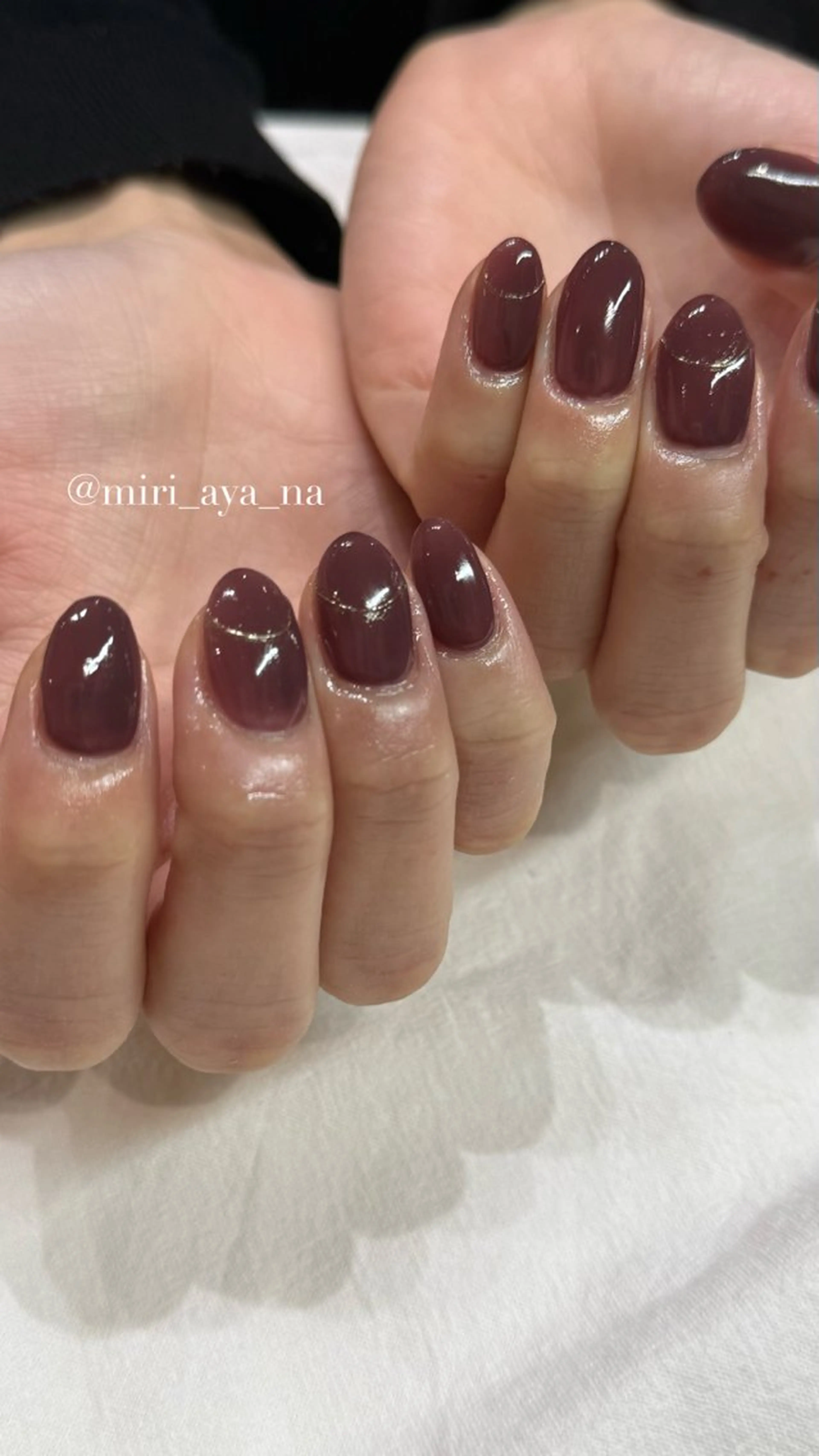 ネイル ハンドネイル 新宿代々木/韓国系 ワンホン/aya🫧のネイルデザイン