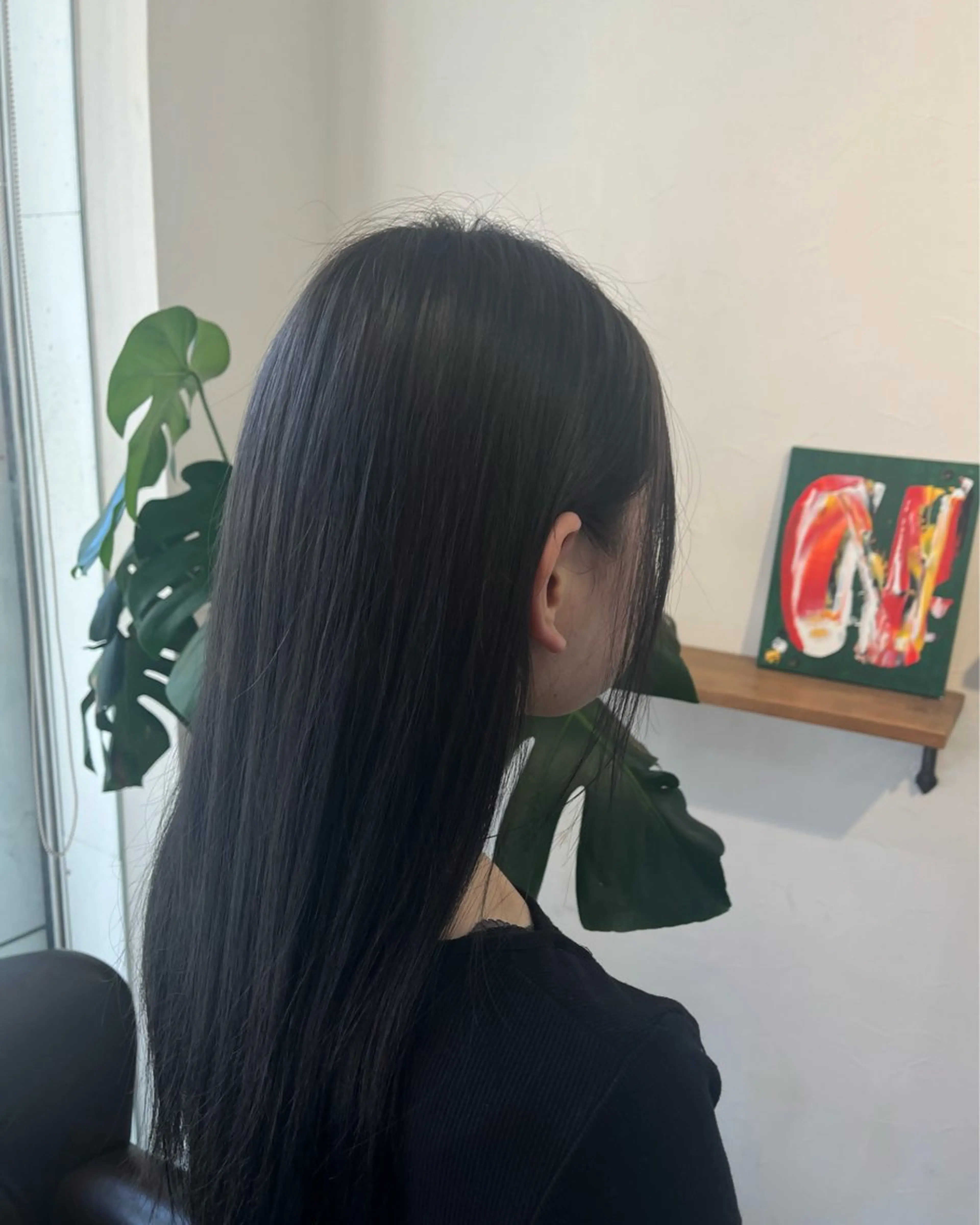 セミロング カラー ヘアカラー 武藤 なみきのヘアスタイル