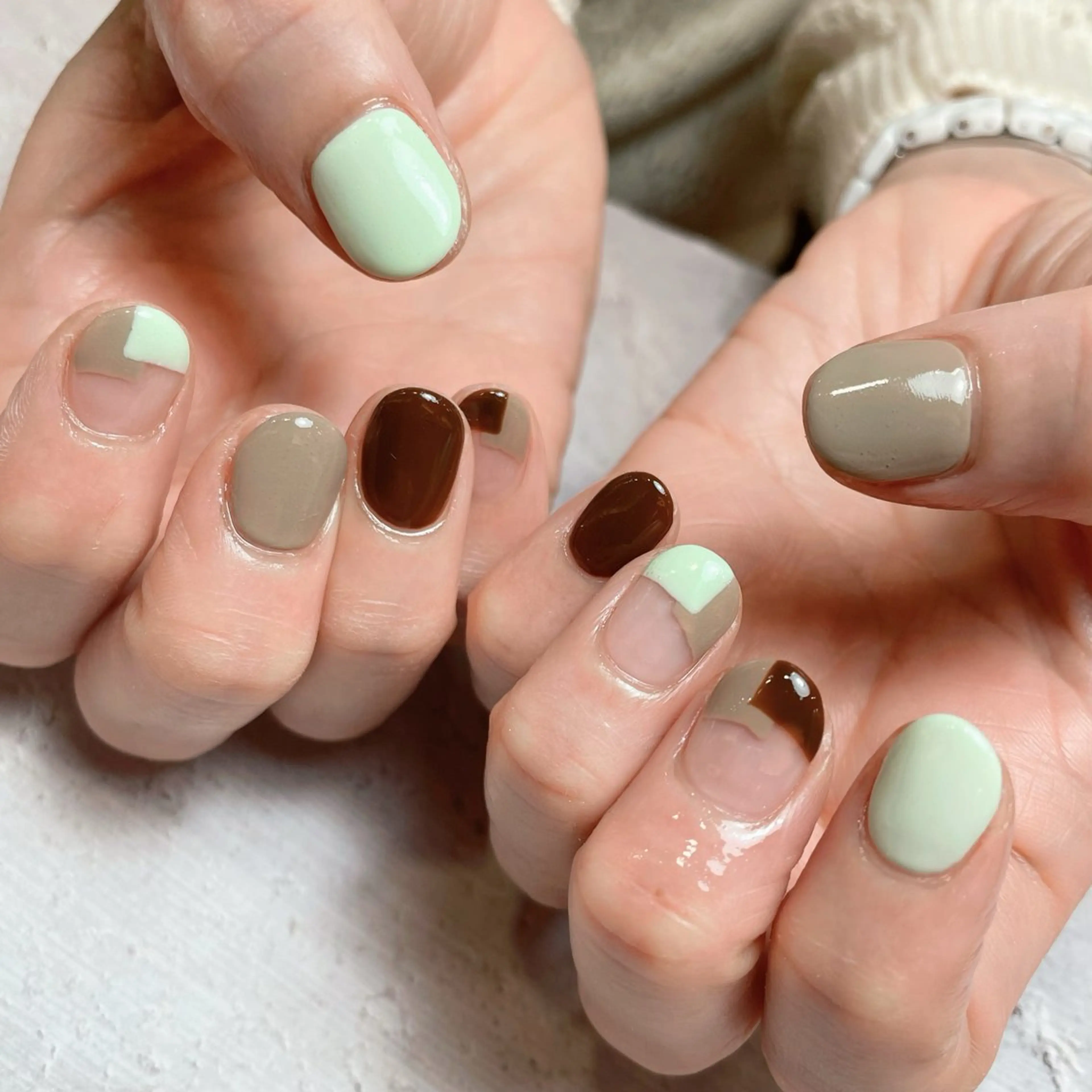 ネイル ハンドネイル nail&eyelash mate所属・京都/東向日/桂 ayumiのネイルデザイン