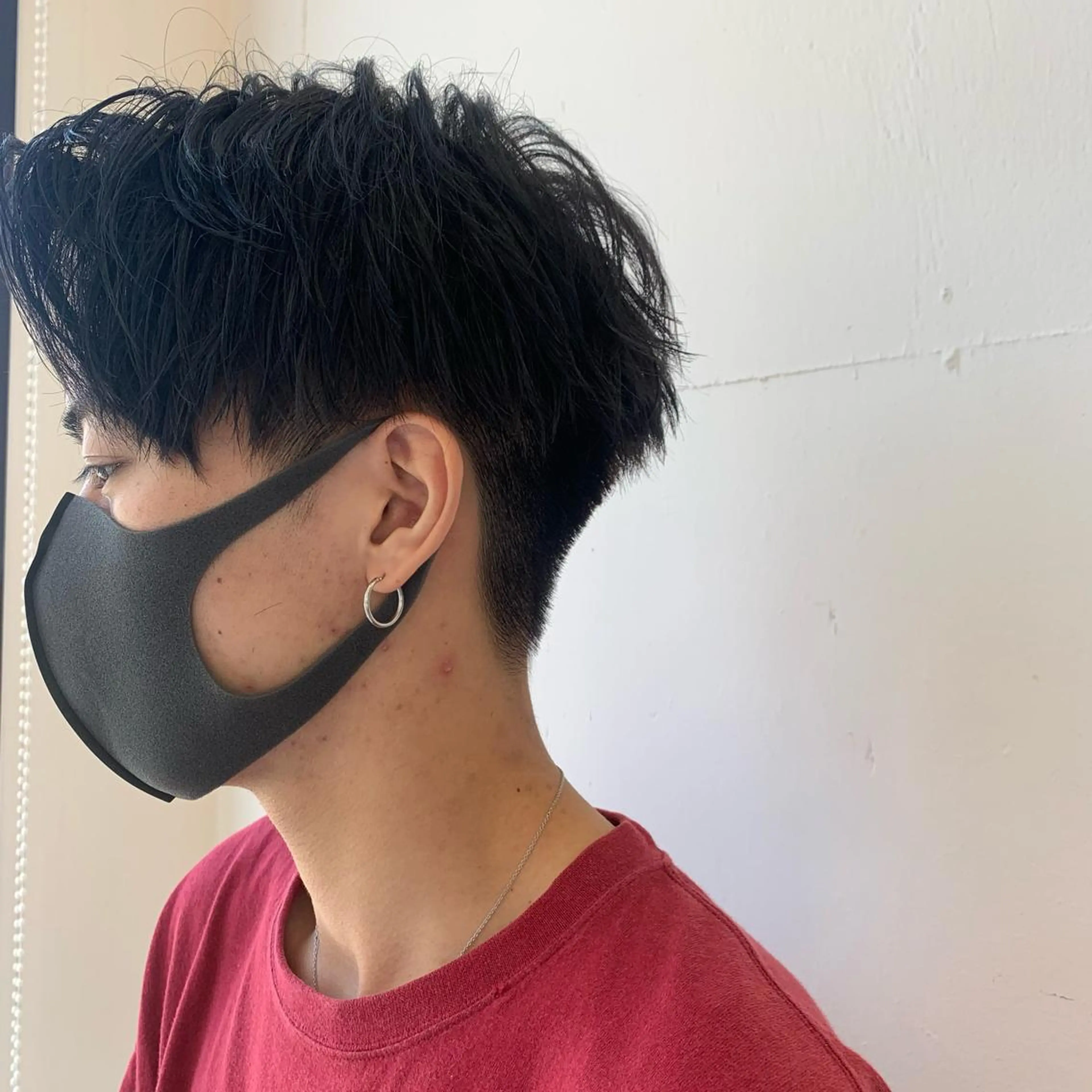 メンズ マッシュ 刈り上げ カット ヘアーメイクWiLL 西宮店所属・川上 紗也加のヘアスタイル