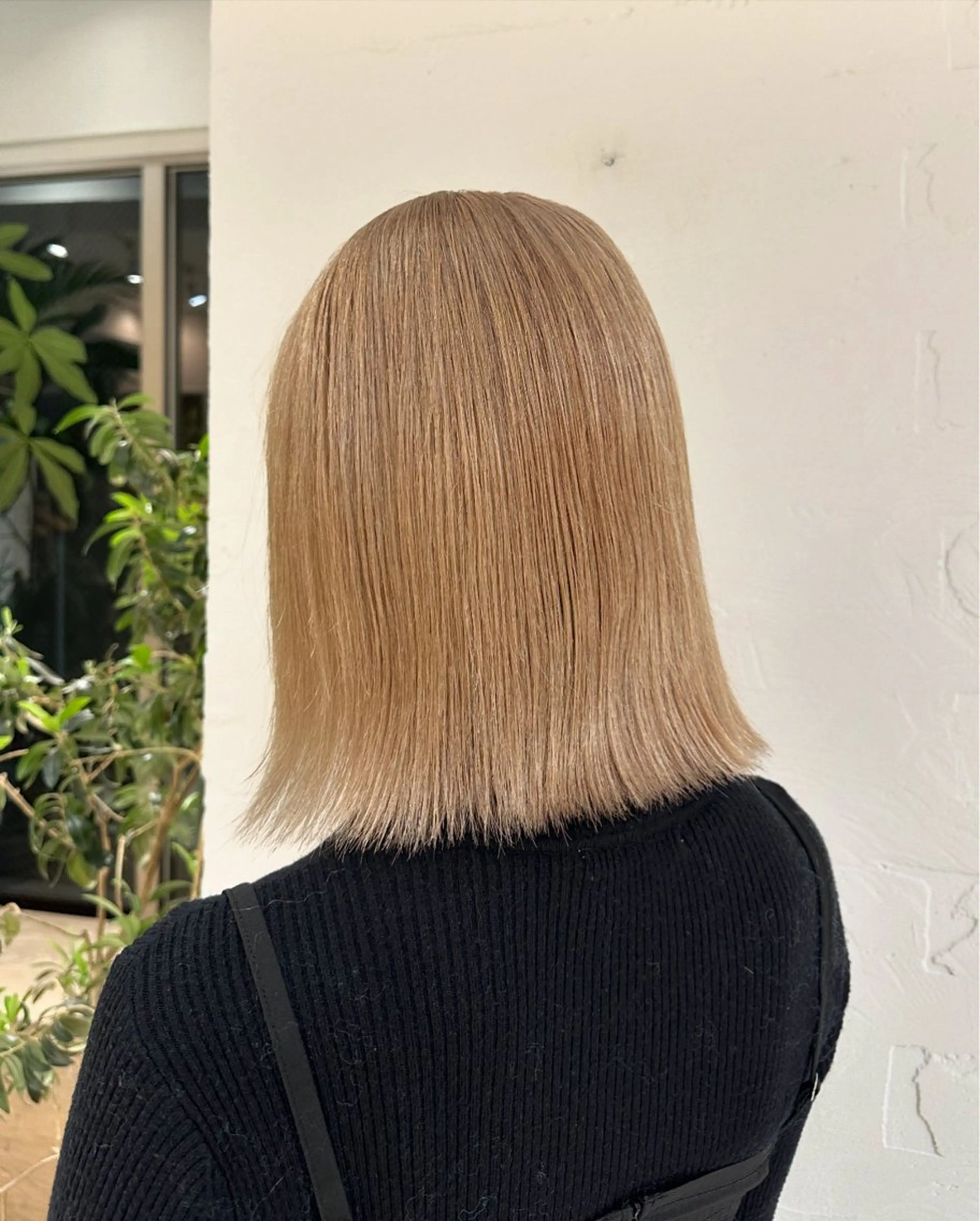 ミディアム カラー 透明感カラー 🐈ブリーチ/ショー ト/ボブmiyu🐈のヘアスタイル