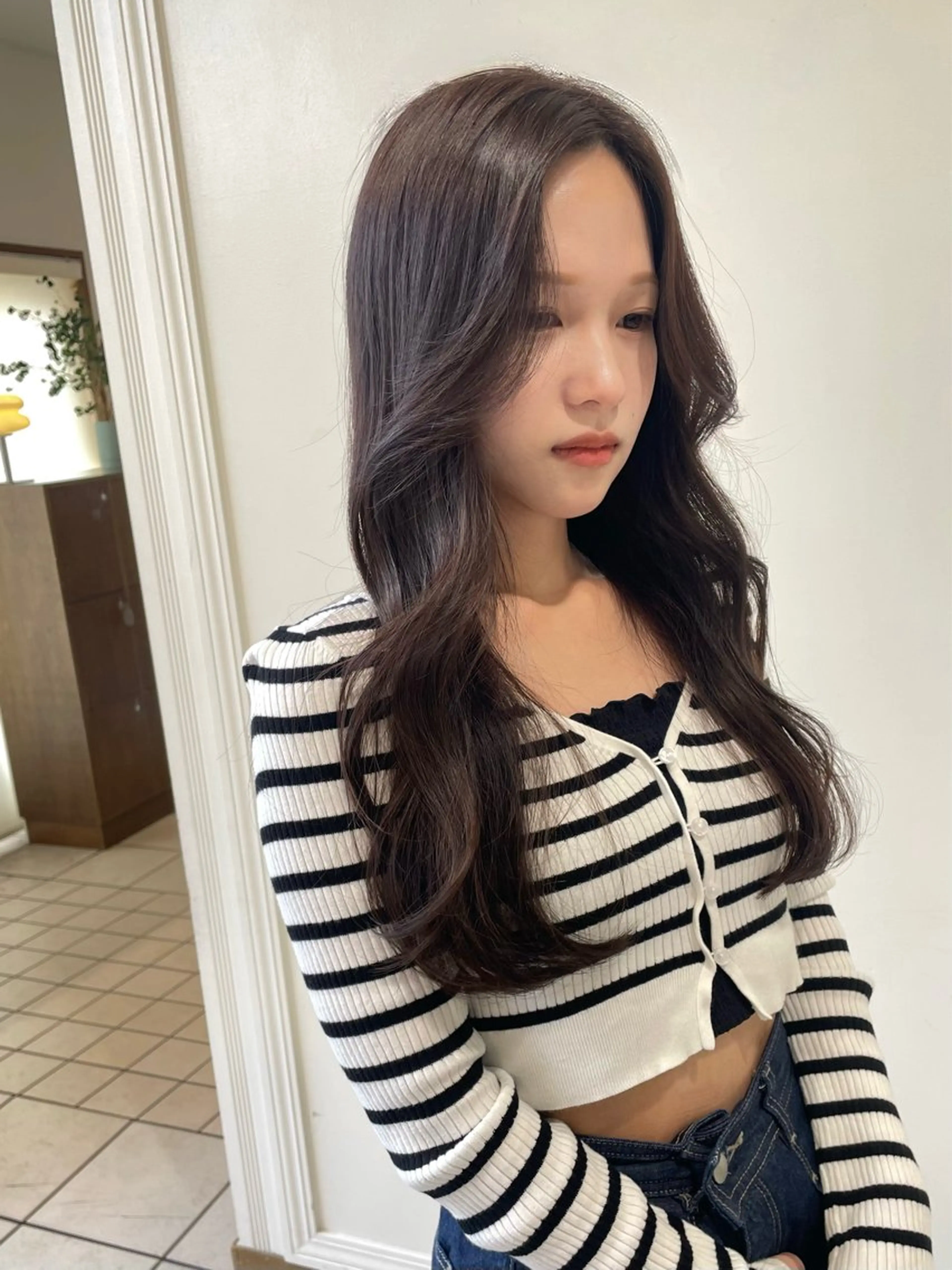 ロング カラー affction大曽根店所属・似合わせヘア🤎透明 感カラー🤎MIKAのヘアスタイル