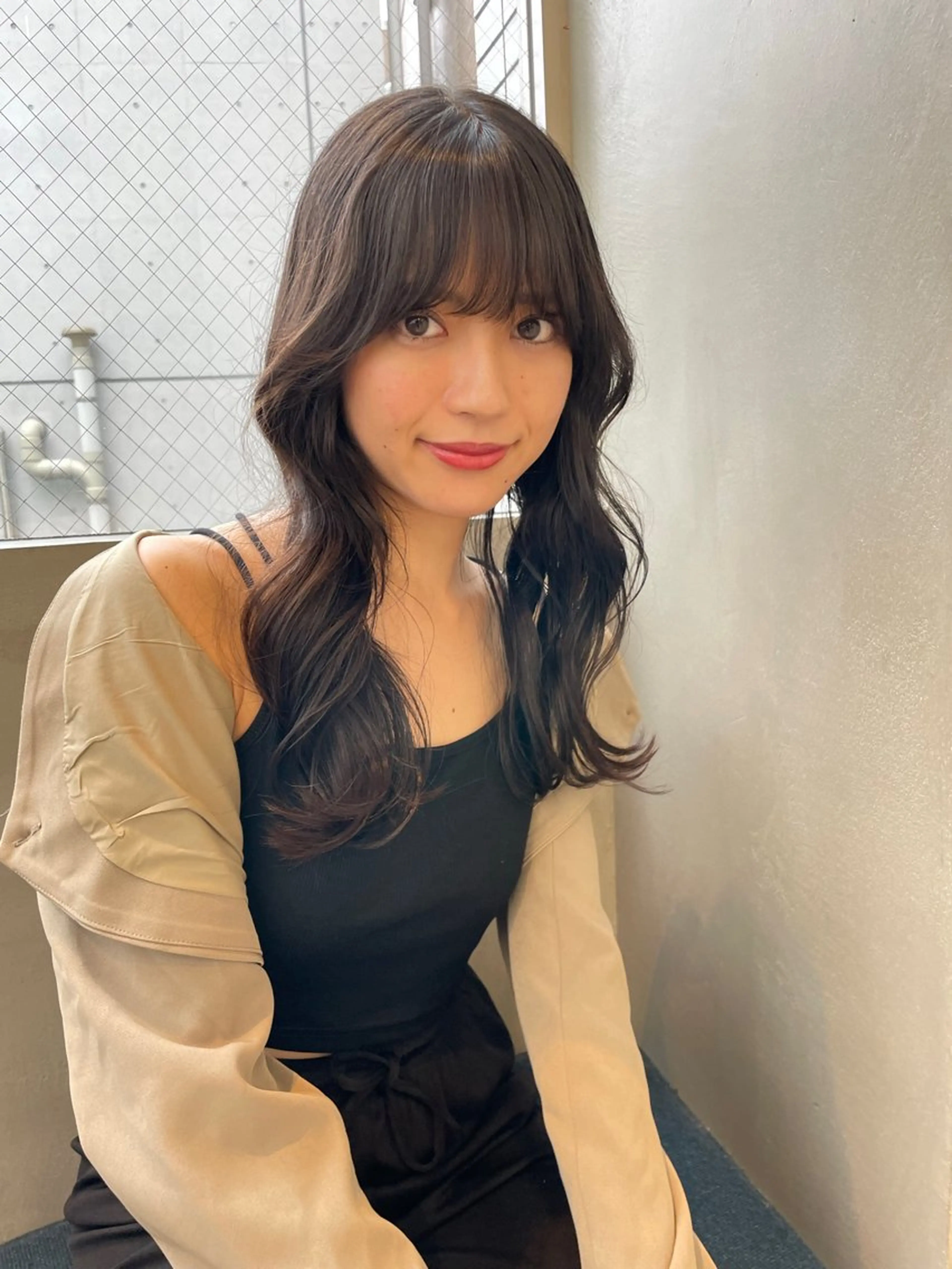 ロング カラー ivy所属・🦋うる艶透明感ヘア 今井達也のヘアスタイル