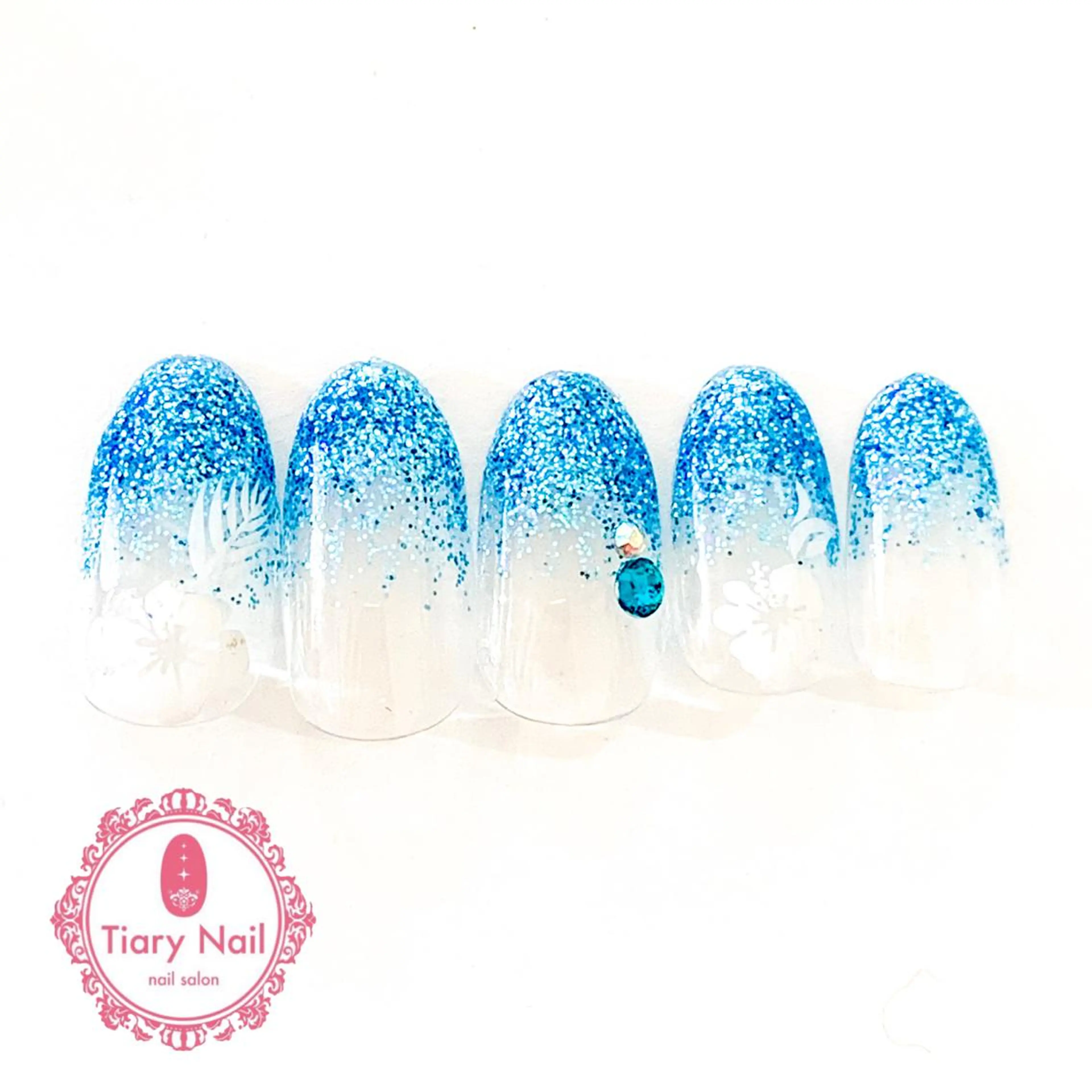 ネイル ハンドネイル 💗🪽Tiary Nail🪽💗のネイルデザイン