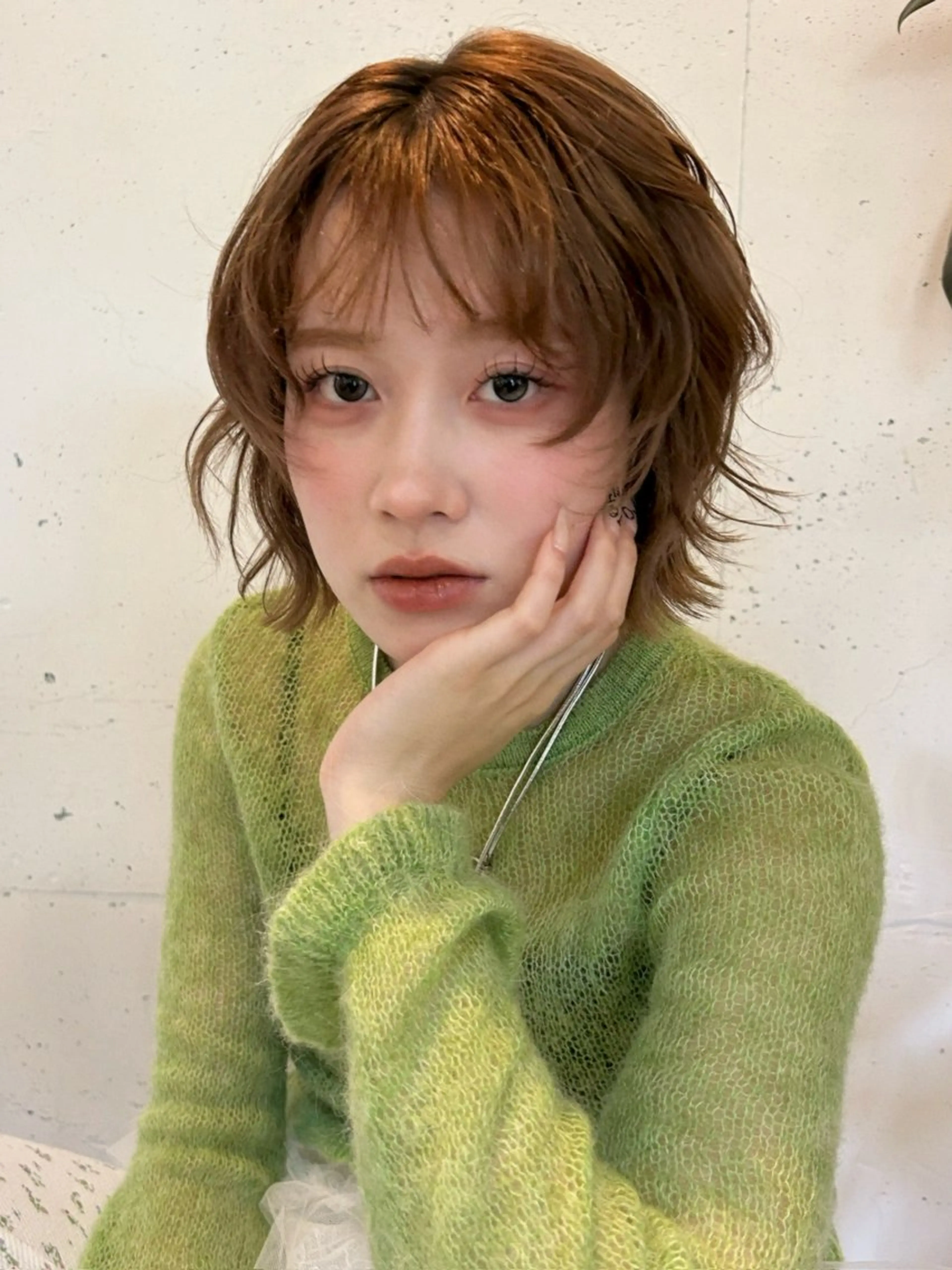 ショート ボブレイヤー ボブ レイヤーカット カット ヘアカラー トリートメント ♡FERIA桃山台 サイトウ ユウ♡のヘアスタイル