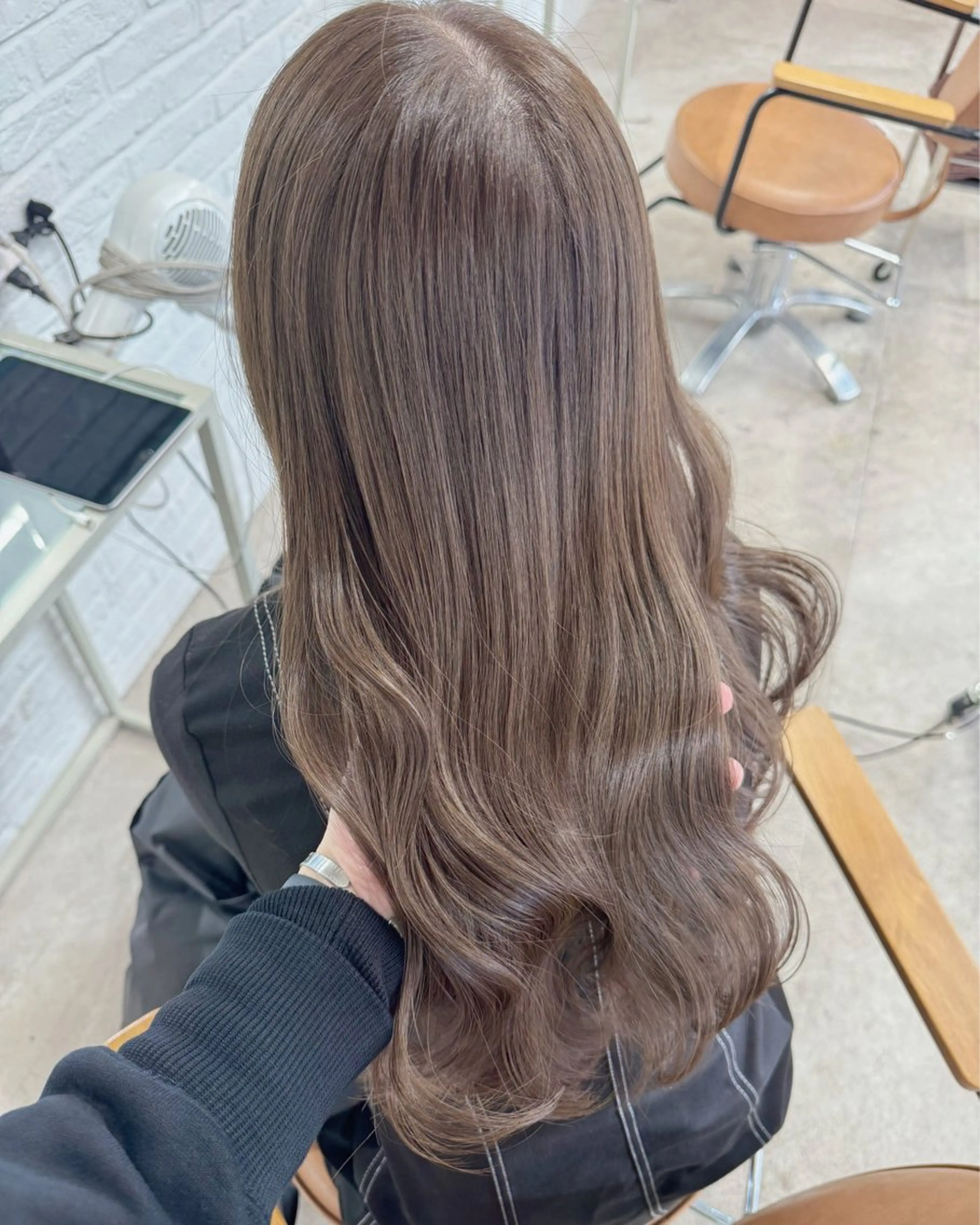 ロング カラー トリートメント Laff新宿所属・新宿美容室/ 透明感カラー/タクマのヘアスタイル