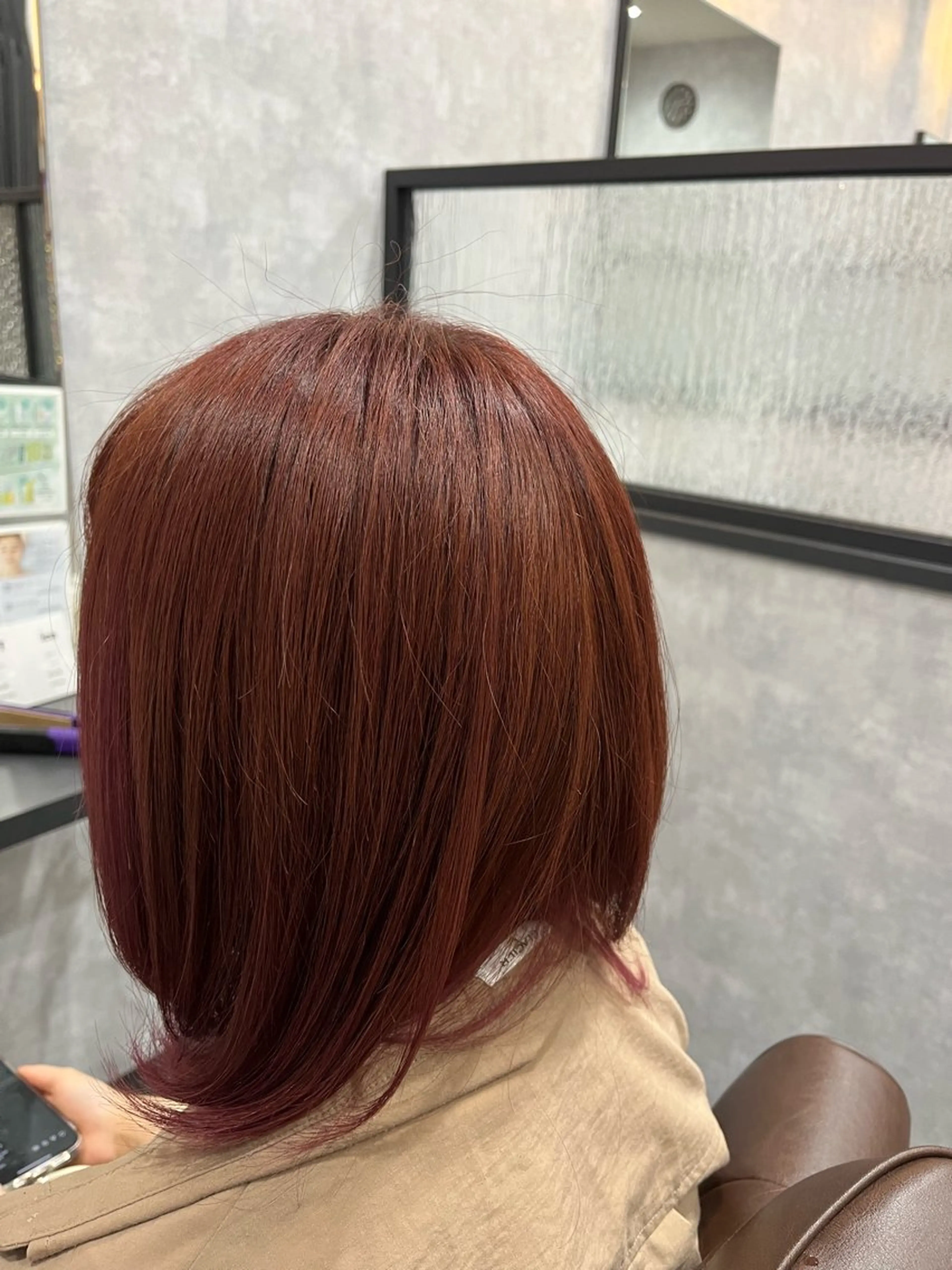 ミディアム カラー アメイジングヘアー 千歳店 嶋田のヘアスタイル