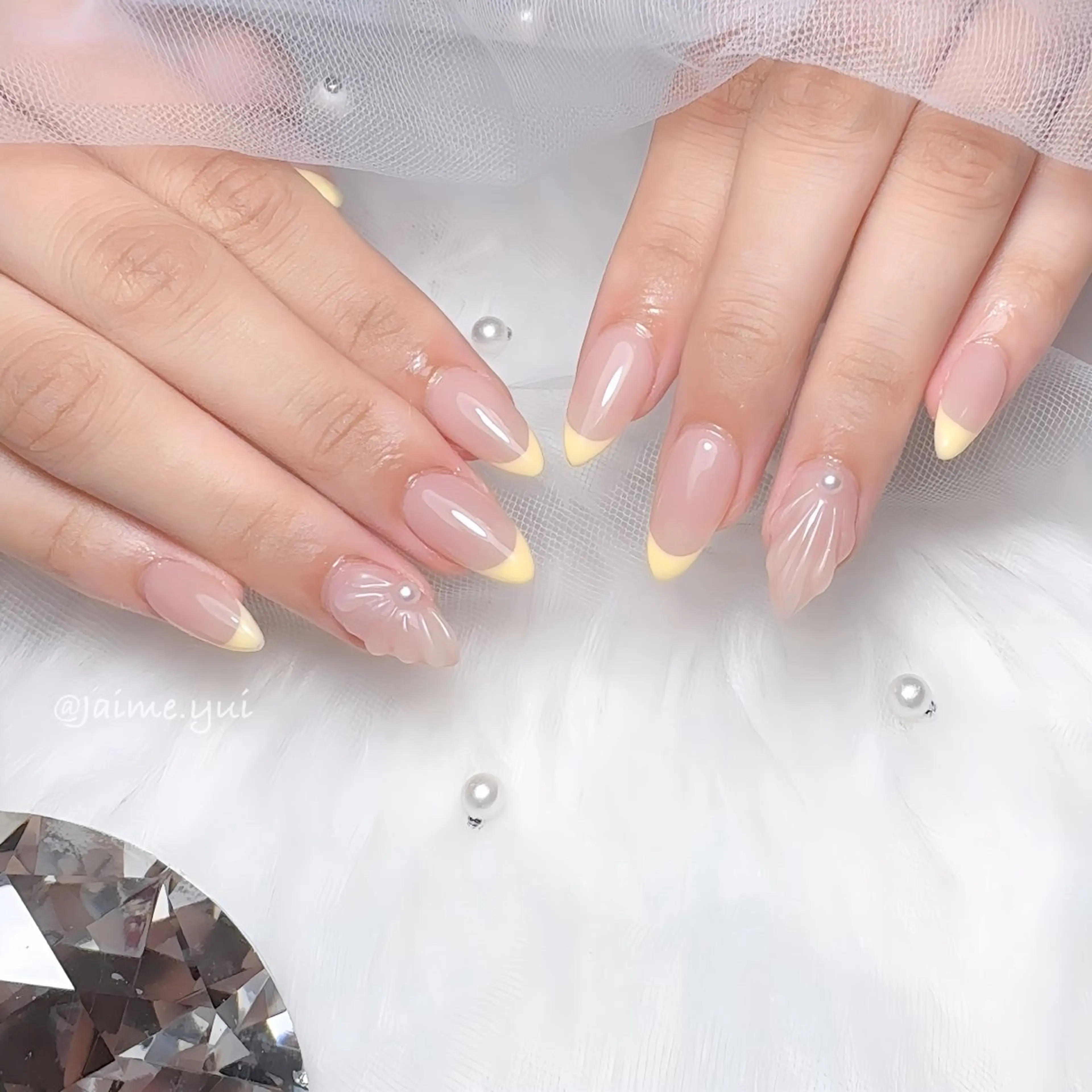 ジェル★2本アートの写真