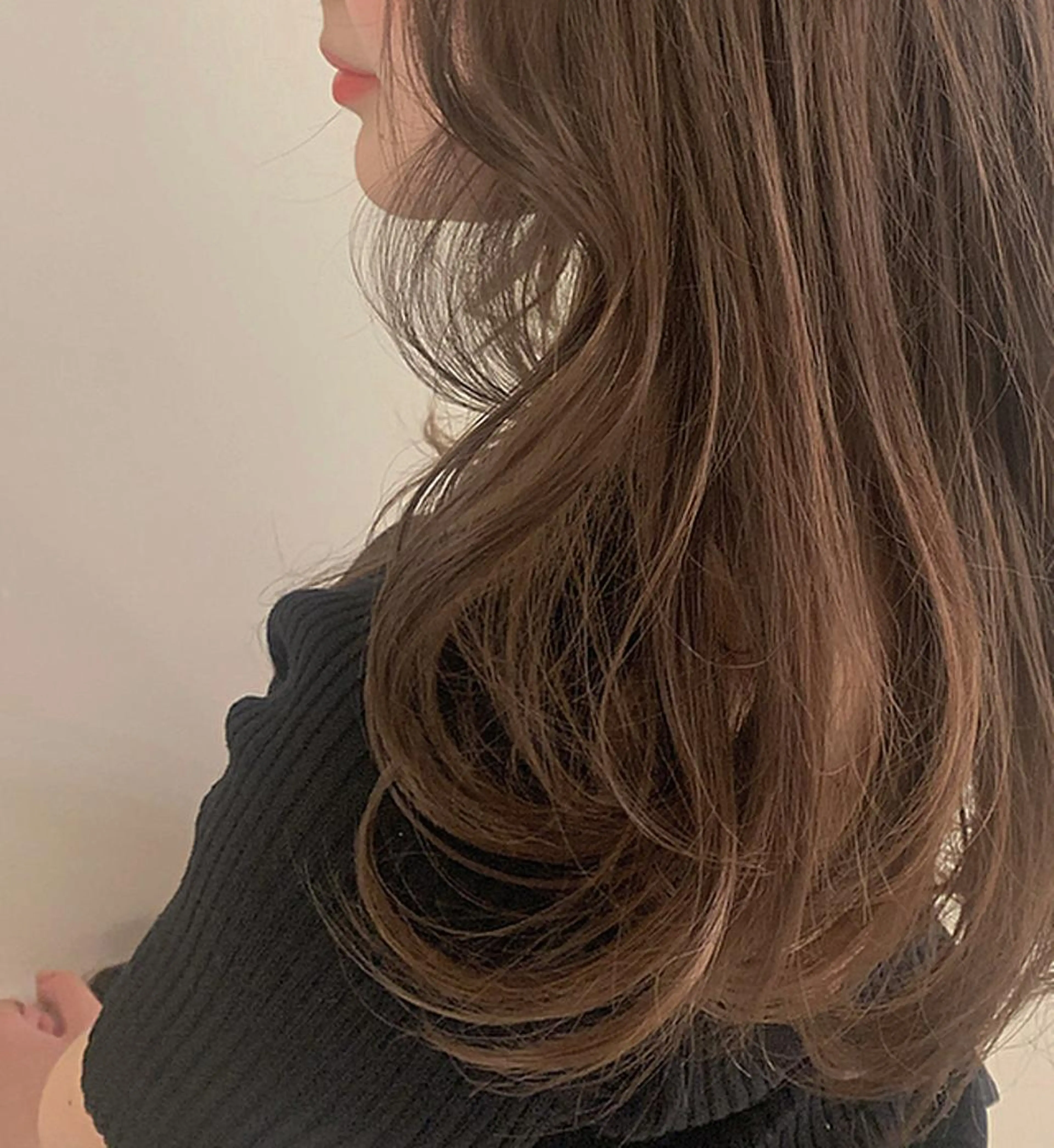 カラー ラベンダー/レイヤー スタイル🤎mamiのヘアスタイル