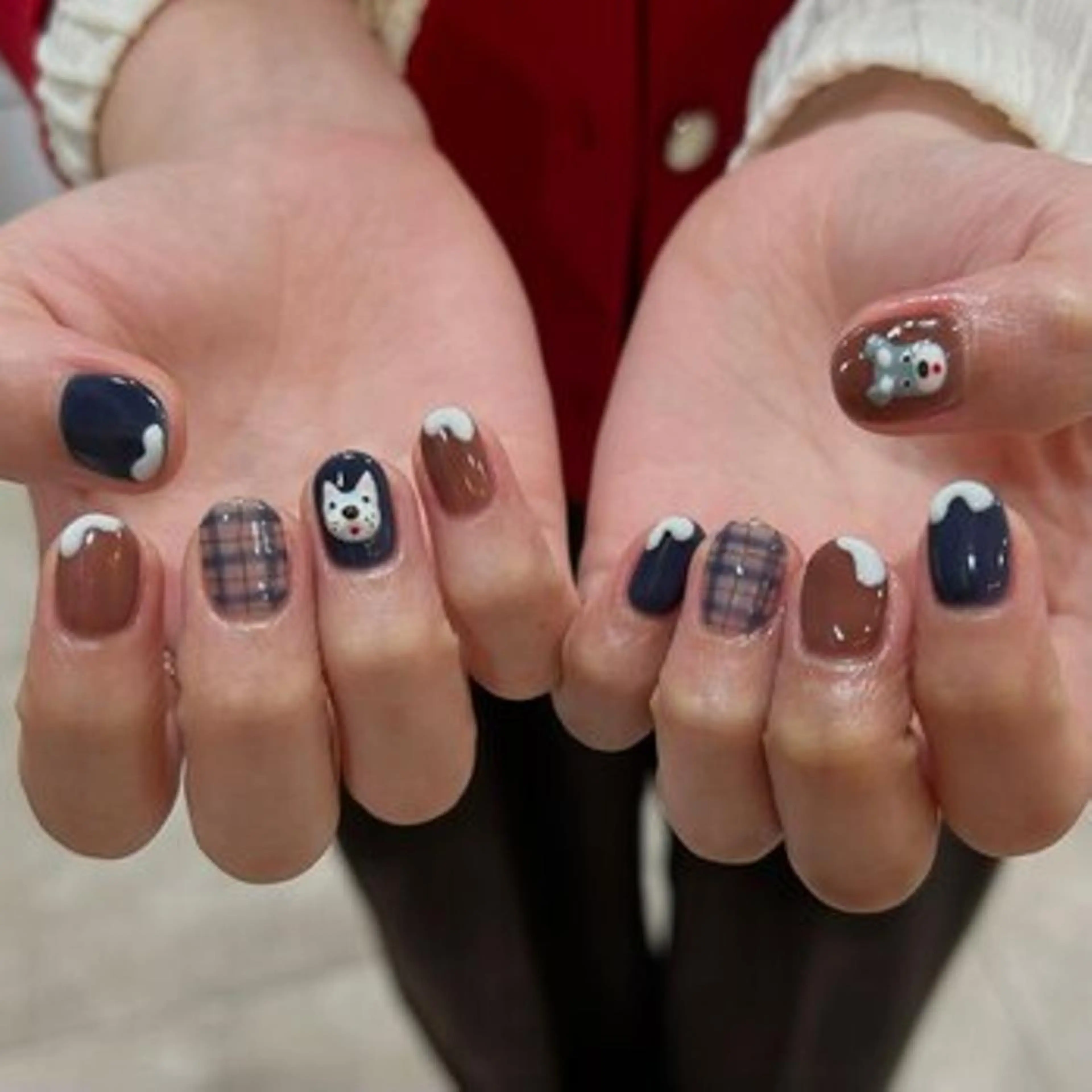 ネイル アートネイル ハンドネイル パラジェル認定サロン N°nail 立川のネイルデザイン