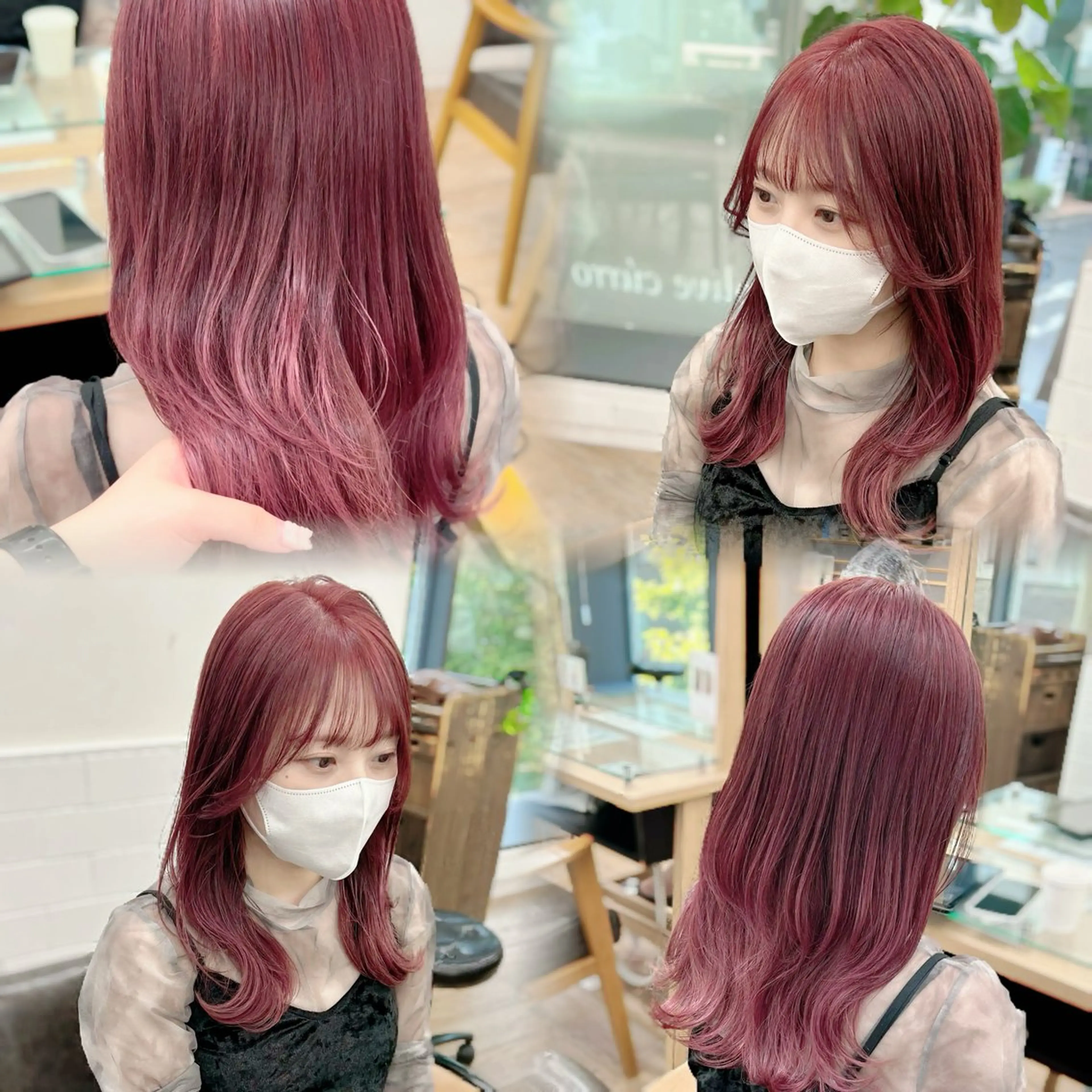 ロング カラー カット ヘアカラー 🎀オタク美容師艶髪 カラーERINA🎀のヘアスタイル