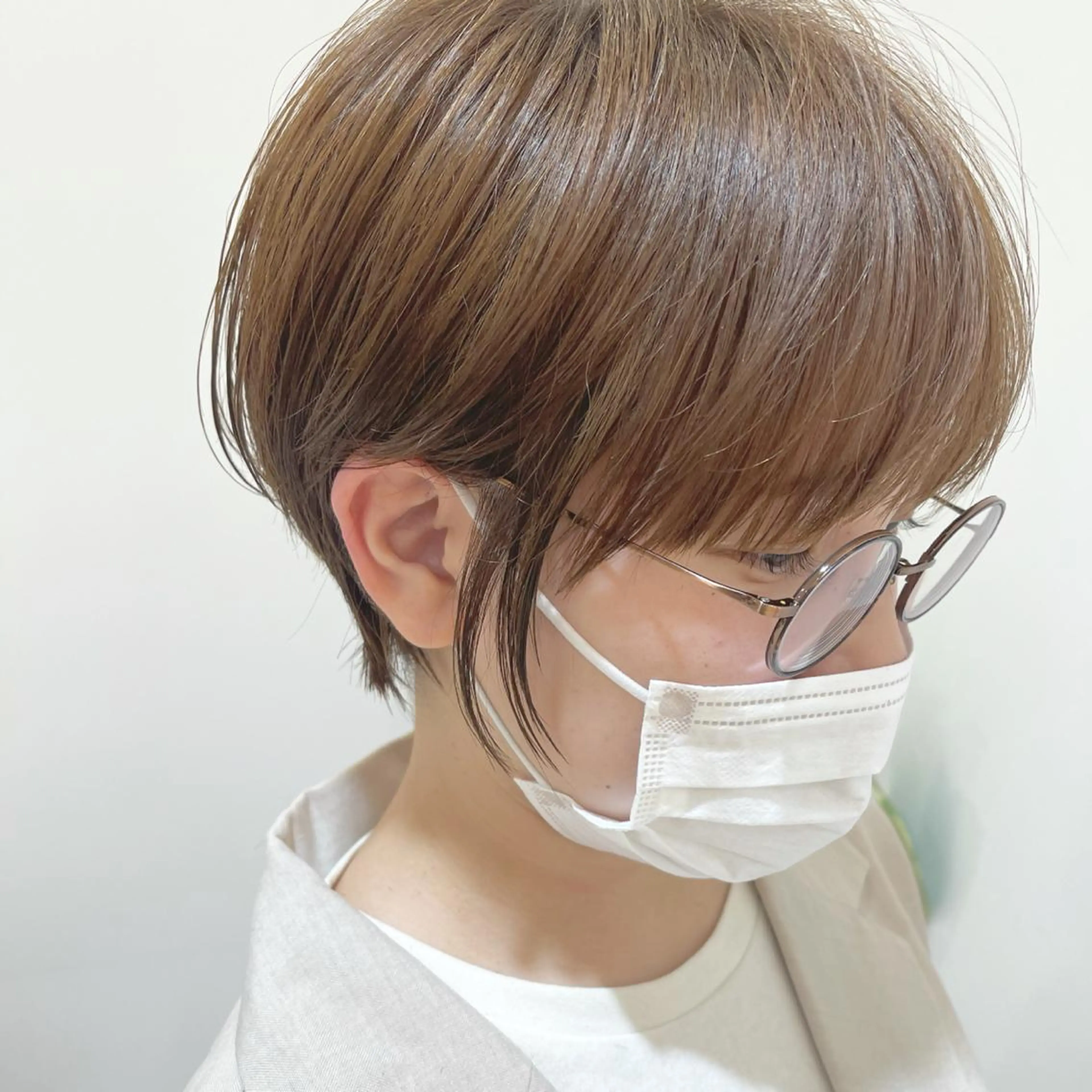 ショート カラー 宮本 聖希のヘアスタイル
