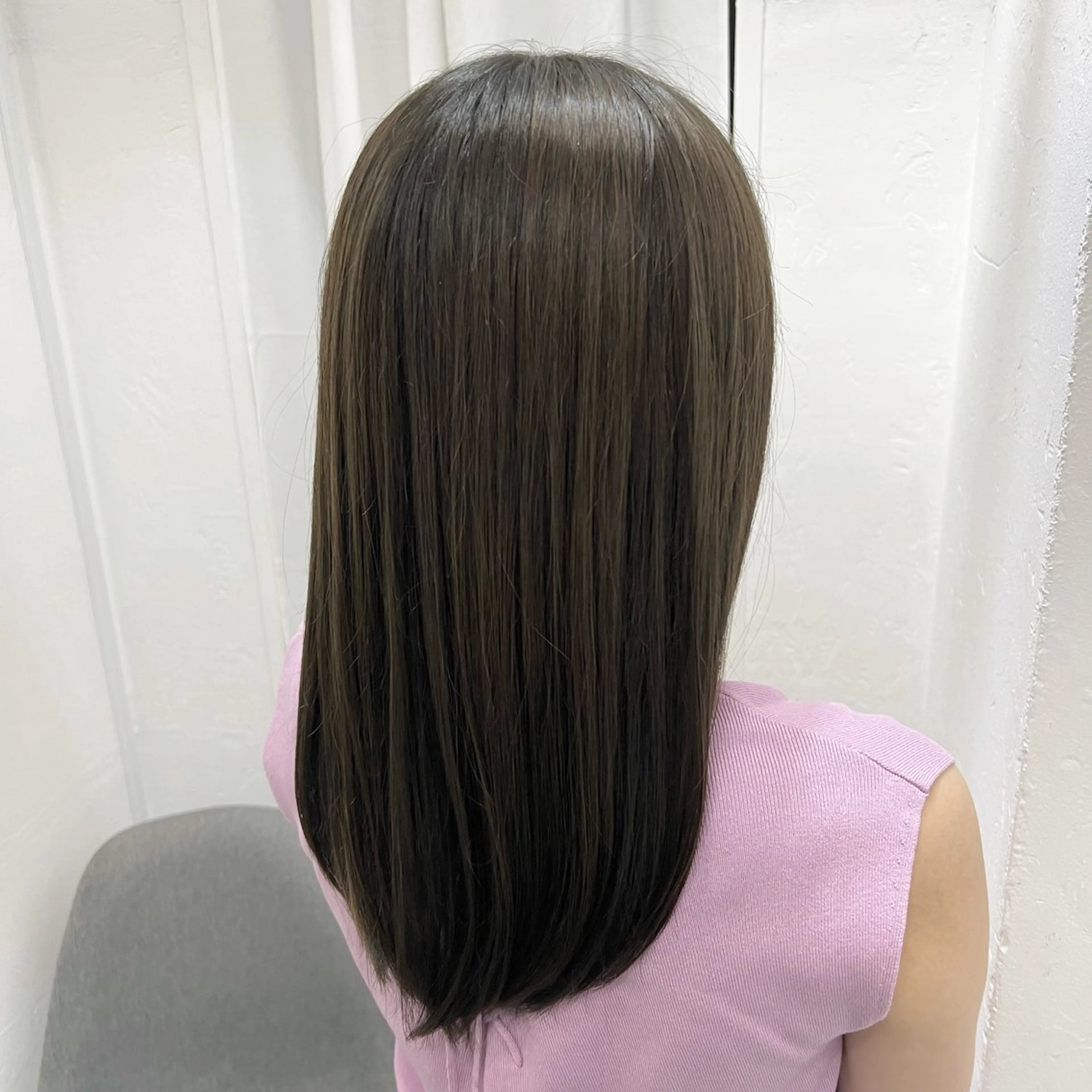 ロング アッシュ 町田/透け感/透明感 Shibuのヘアスタイル