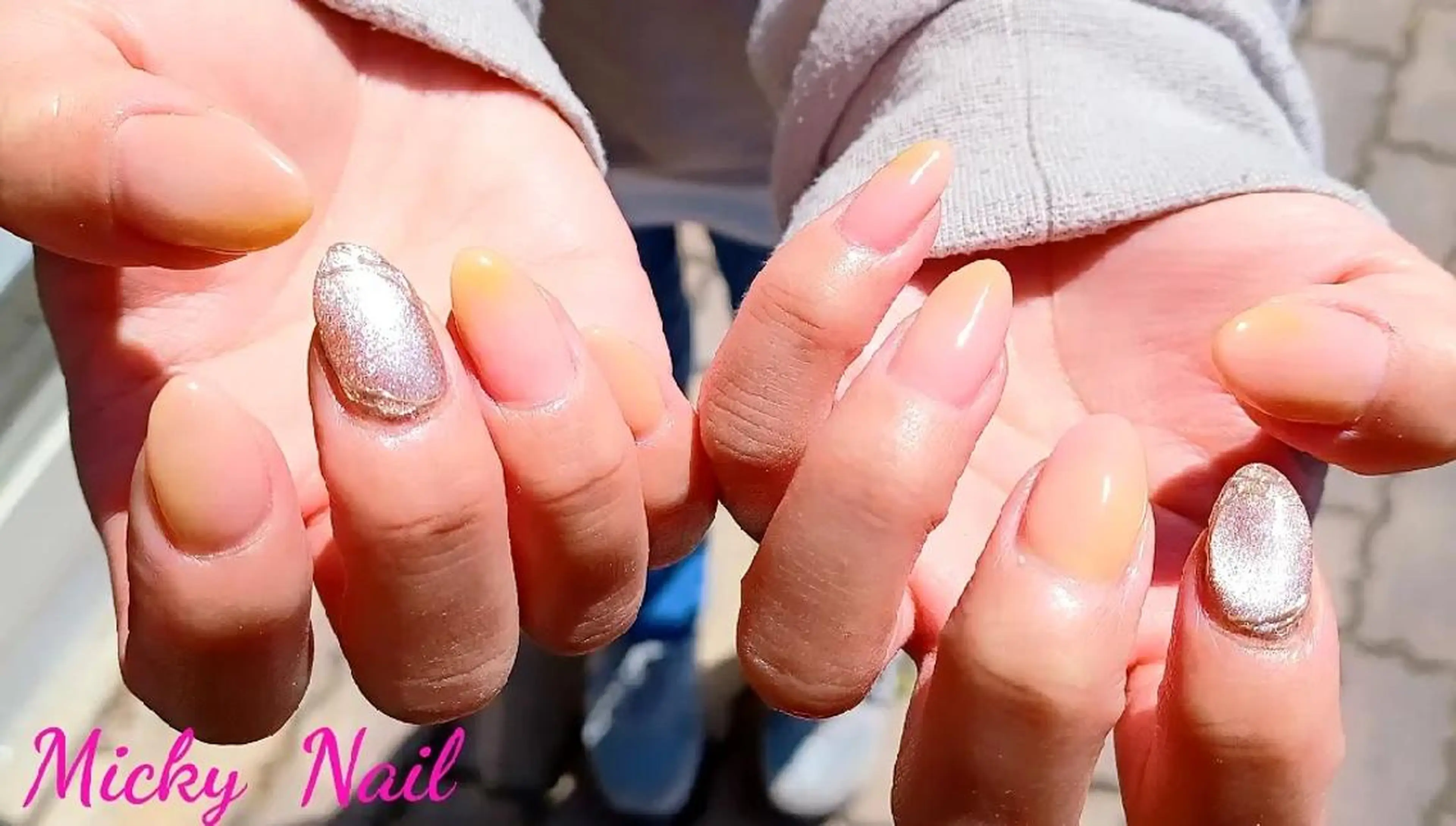 ネイル 春ネイル Micky nail chikushinoのネイルデザイン