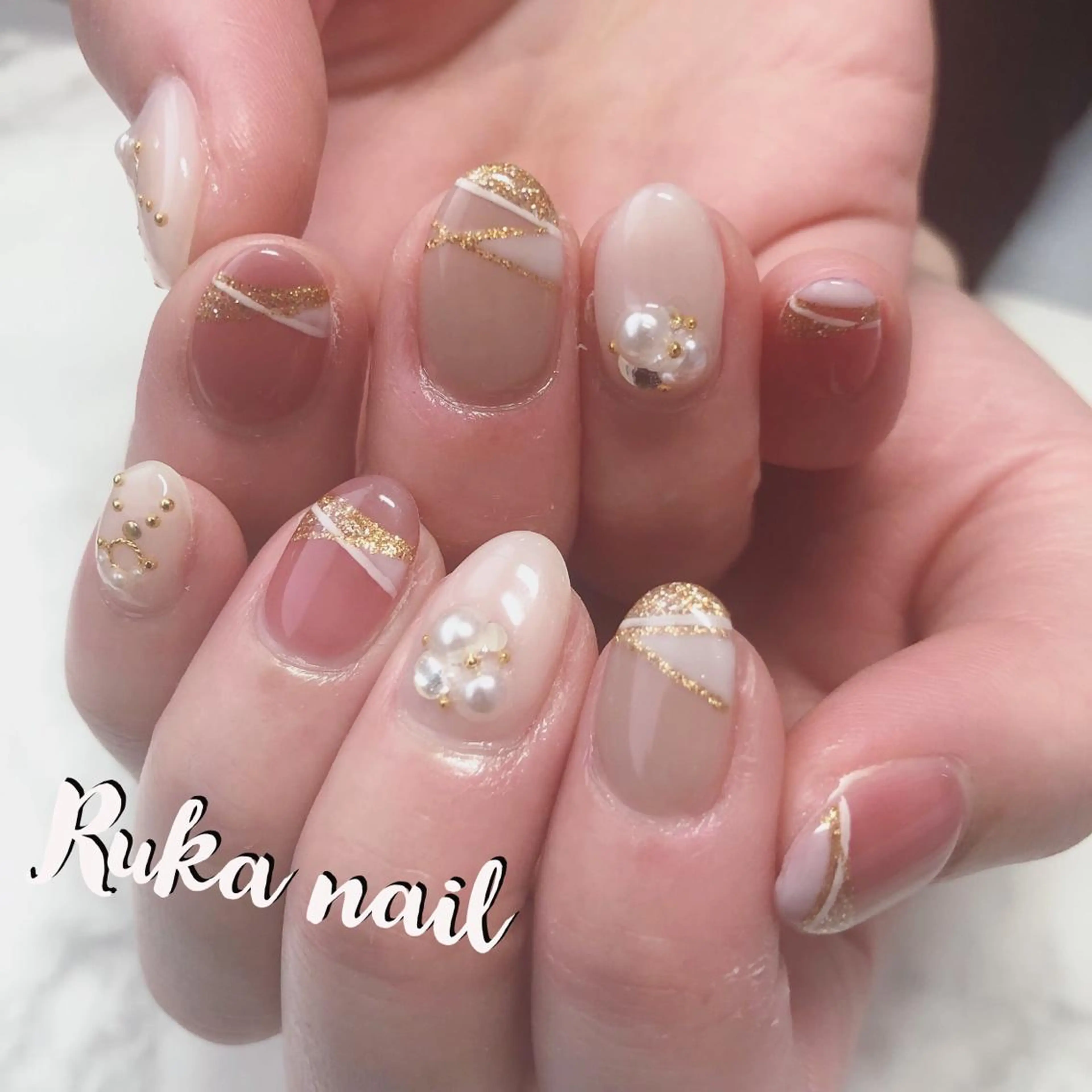 ネイル 丸川 遥のネイルデザイン