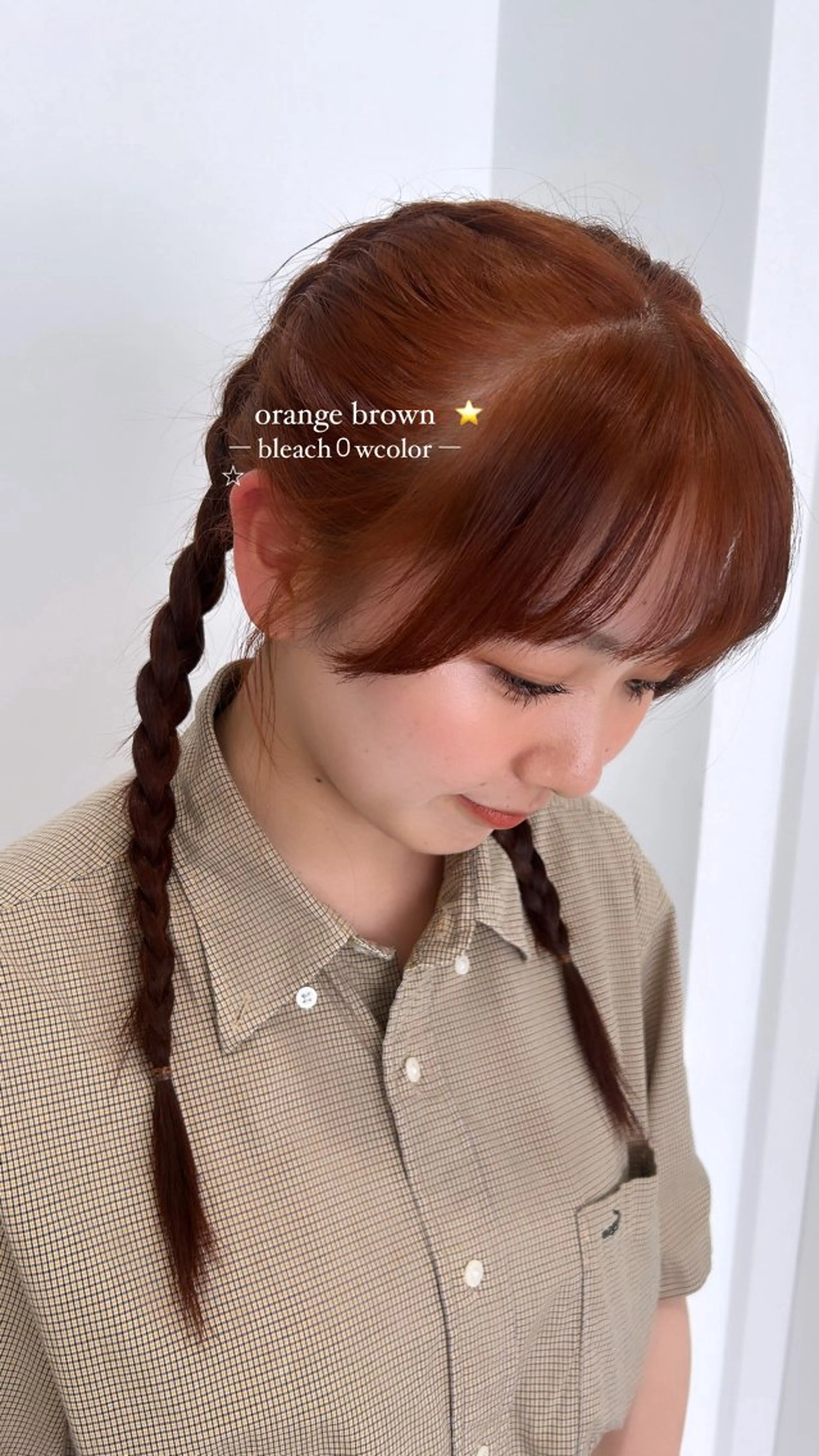 ロング カラー 愛結 暖色カラー🎀🩰のヘアスタイル