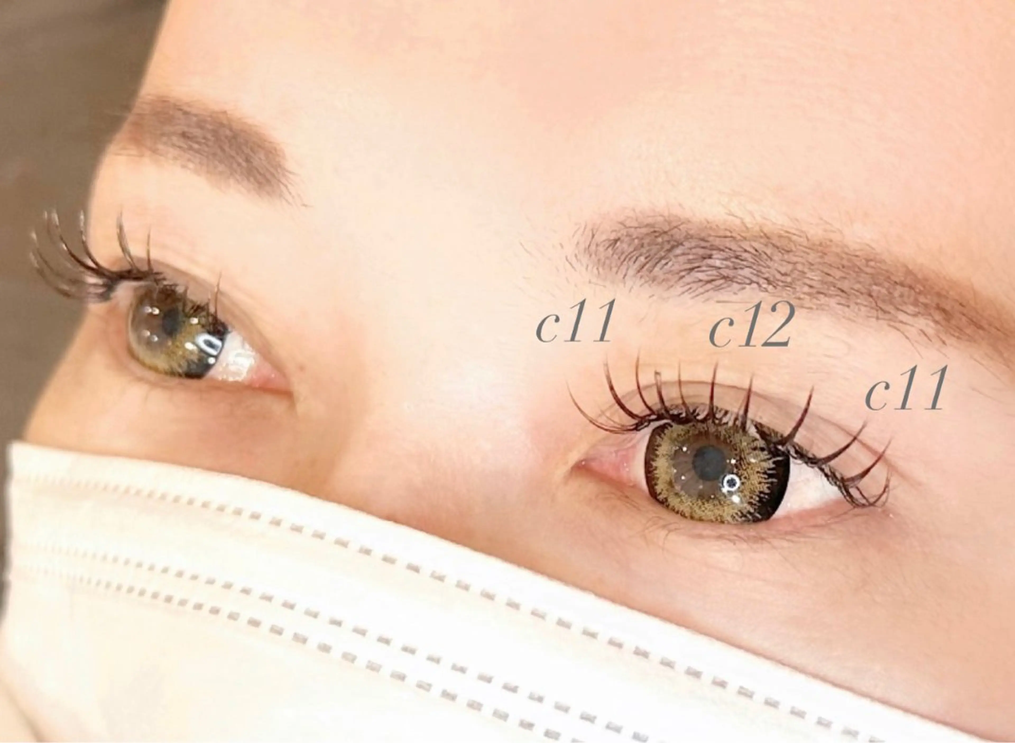 マツエク・マツパ マツエク Ray  浜線店 大道のマツエク・マツパデザイン