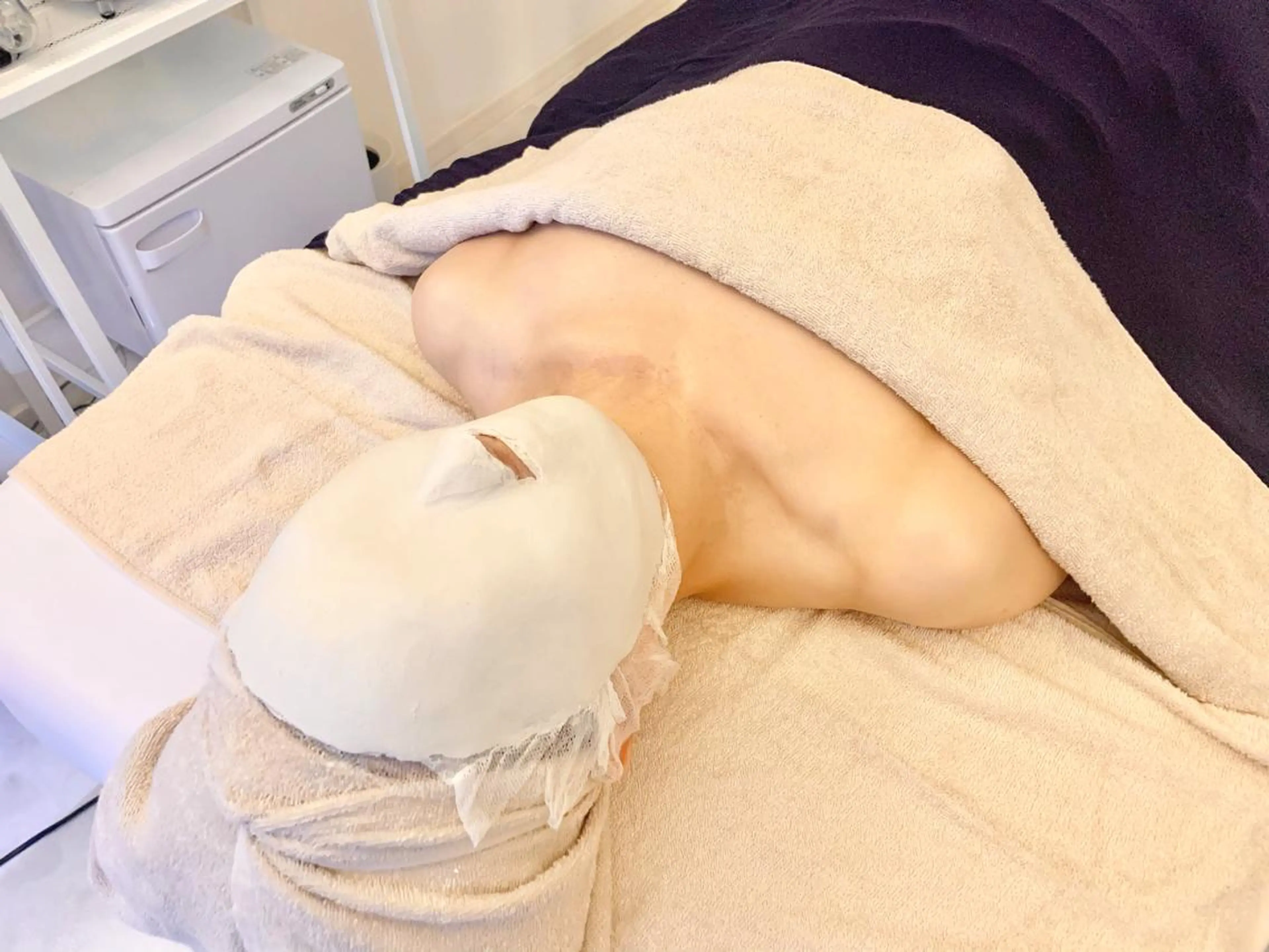 美肌＆引き締め✨石膏パックフェイシャル（デコルテマッサージ付）の写真