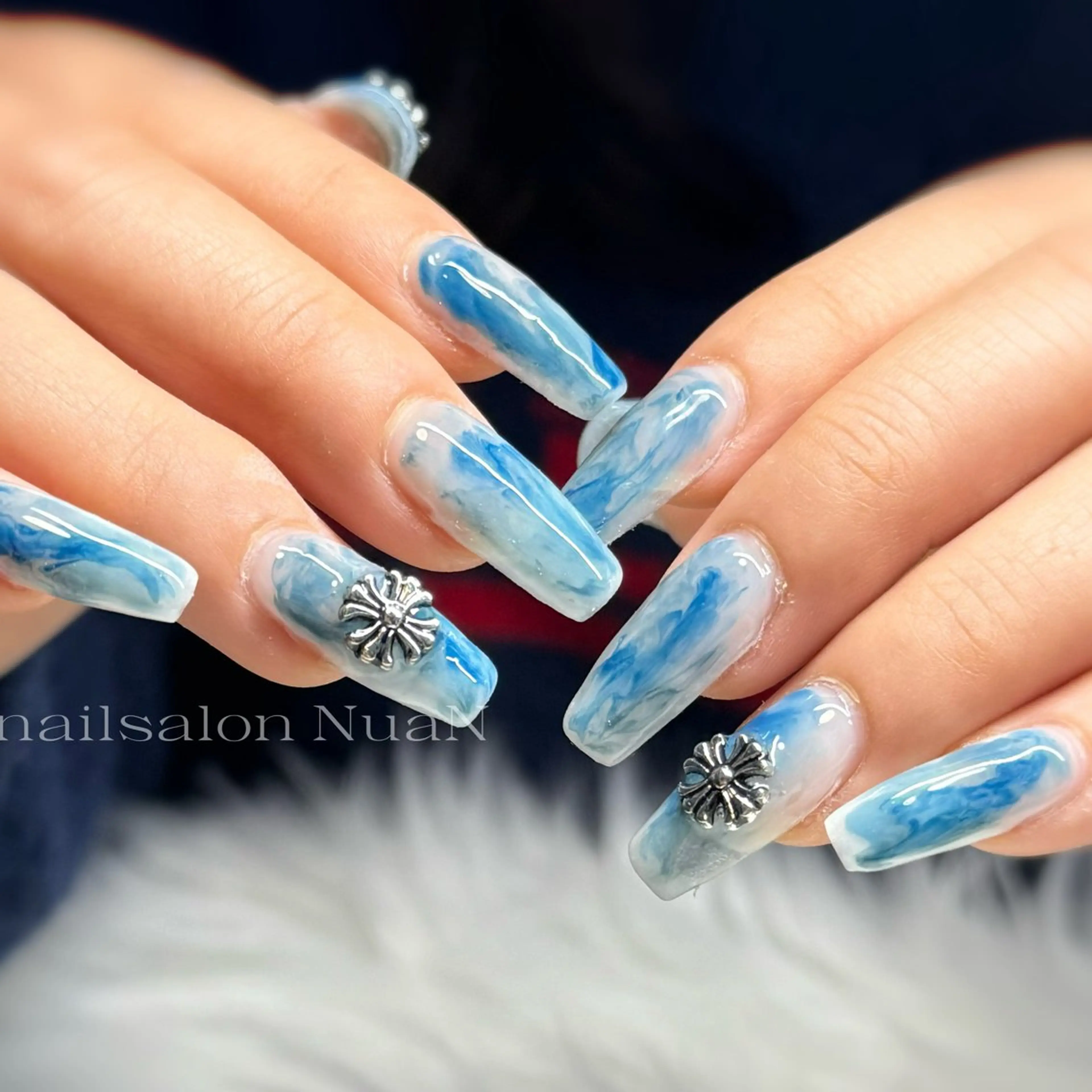 ネイル ハンドネイル NuaN 名城線黒川駅徒歩3分のネイルデザイン