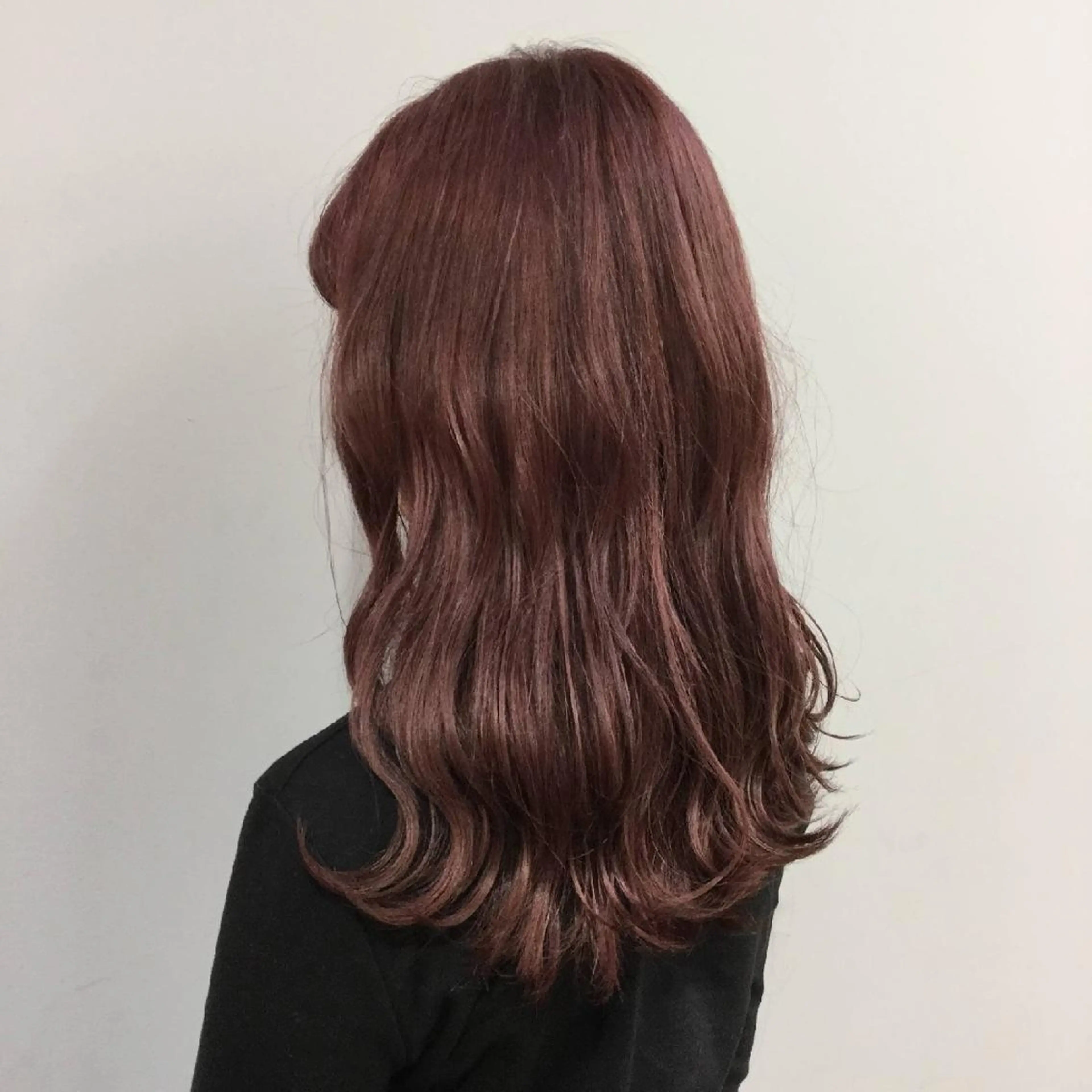 セミロング カラー 艶髪サラサラカラー 🌈前原健吾のヘアスタイル