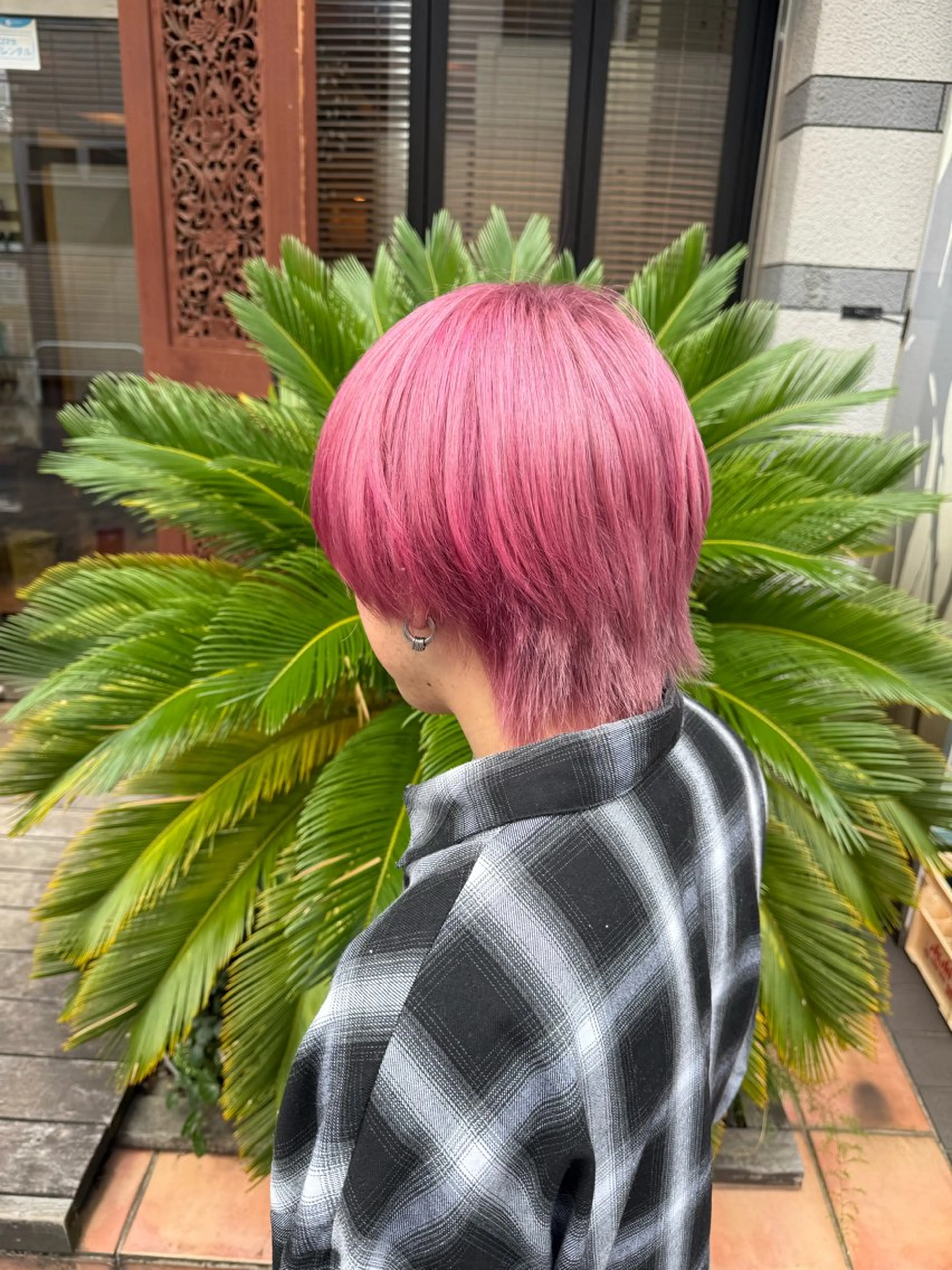 カラー メンズ 水戸部 留愛のヘアスタイル