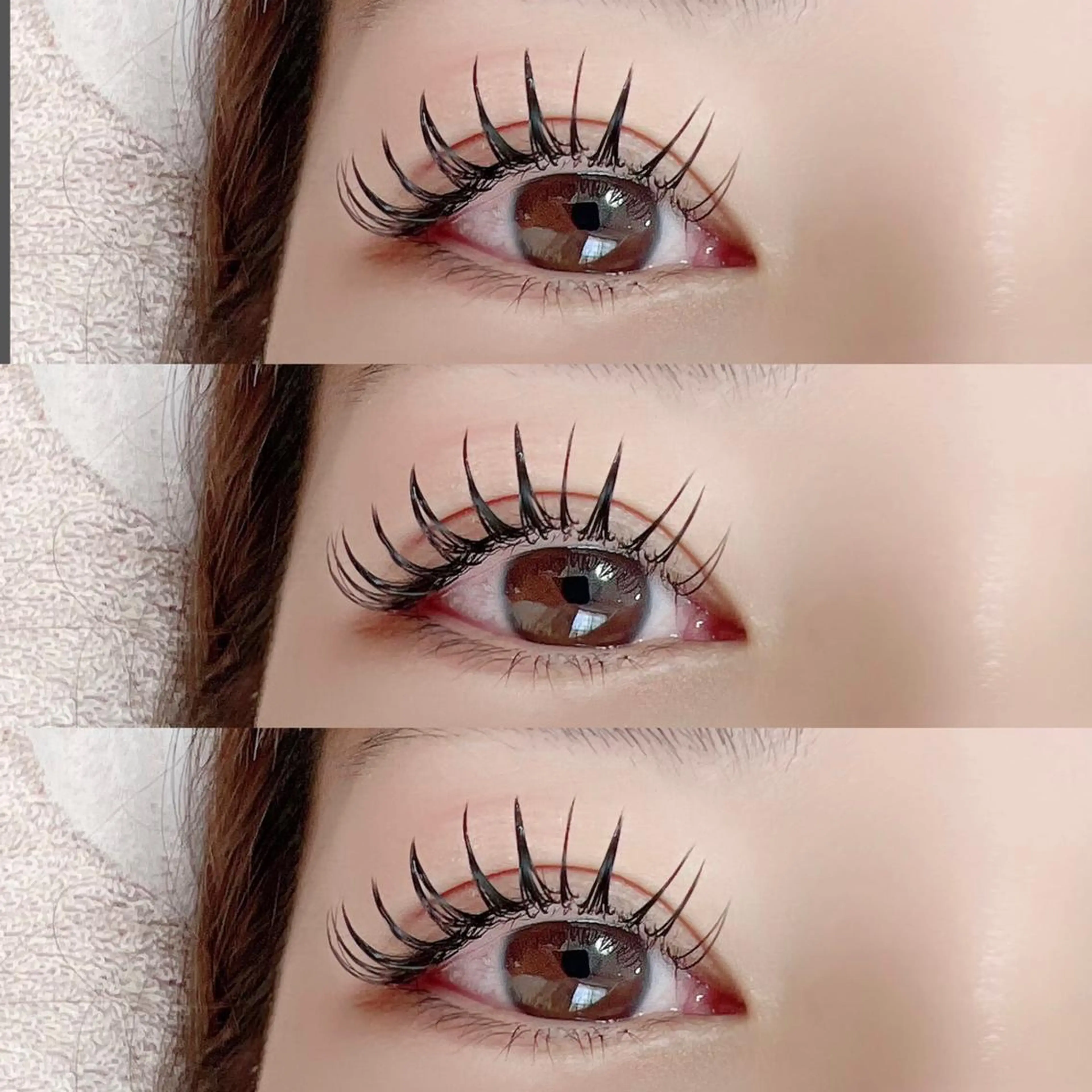 マツエク・マツパ マツエク 【那覇/束感まつ毛】 キャメルのマツエク・マツパデザイン