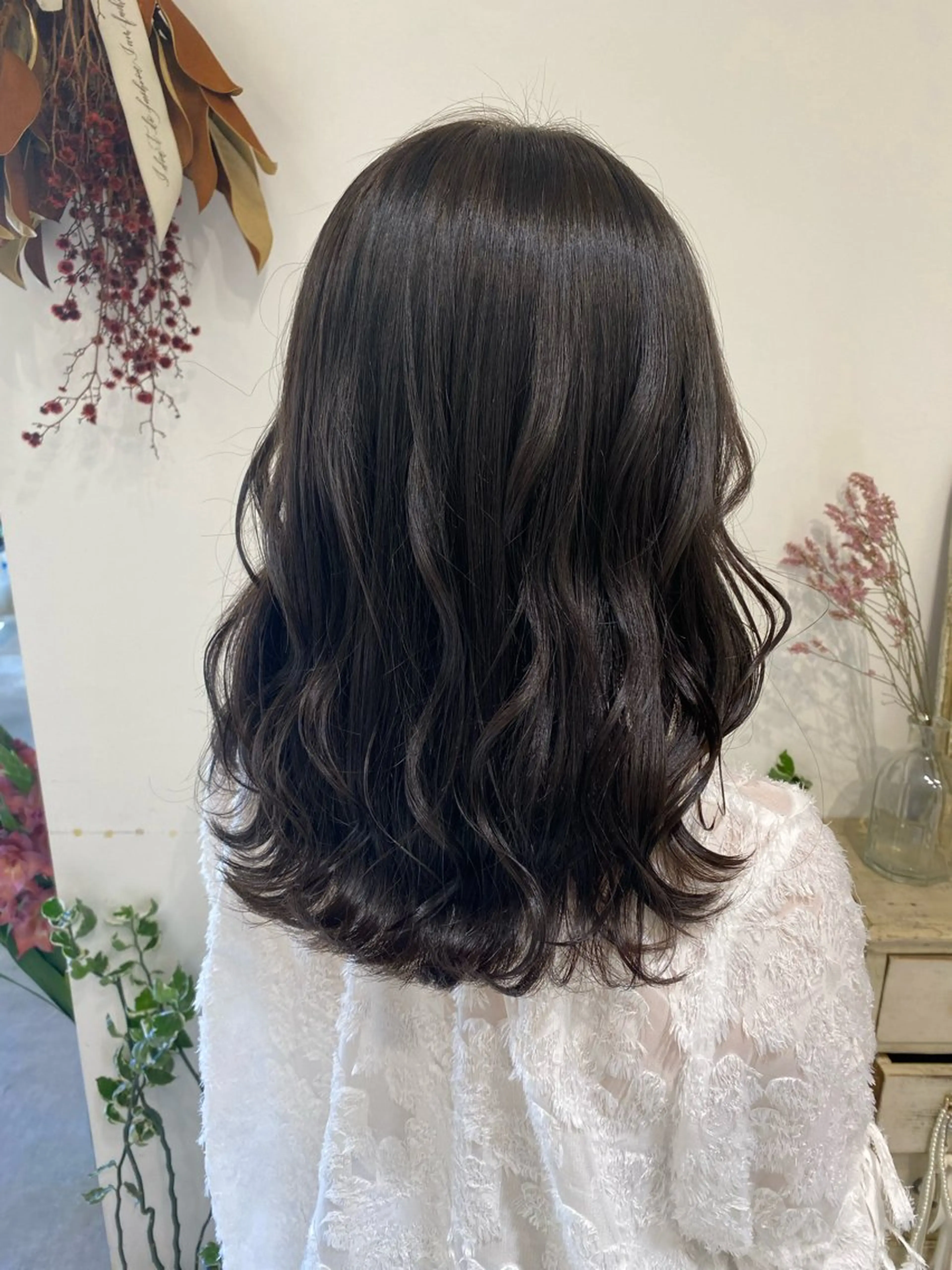 ミディアム カラー アッシュ ducha所属・DUCHA Tomida naoのヘアスタイル