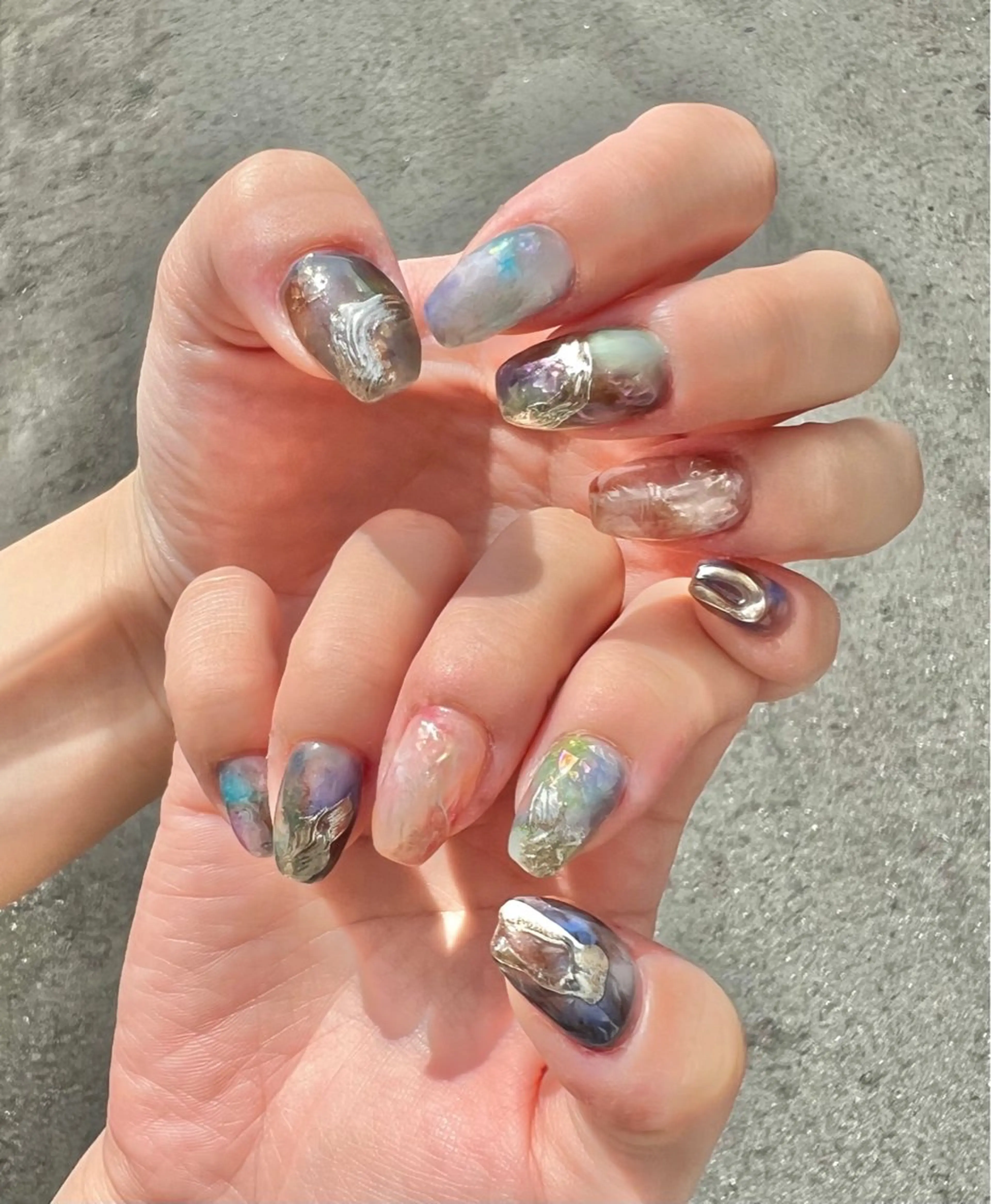 オフ込🌼10本アート◎持ち込みデザイン可◎(キャラネイル不可)の写真