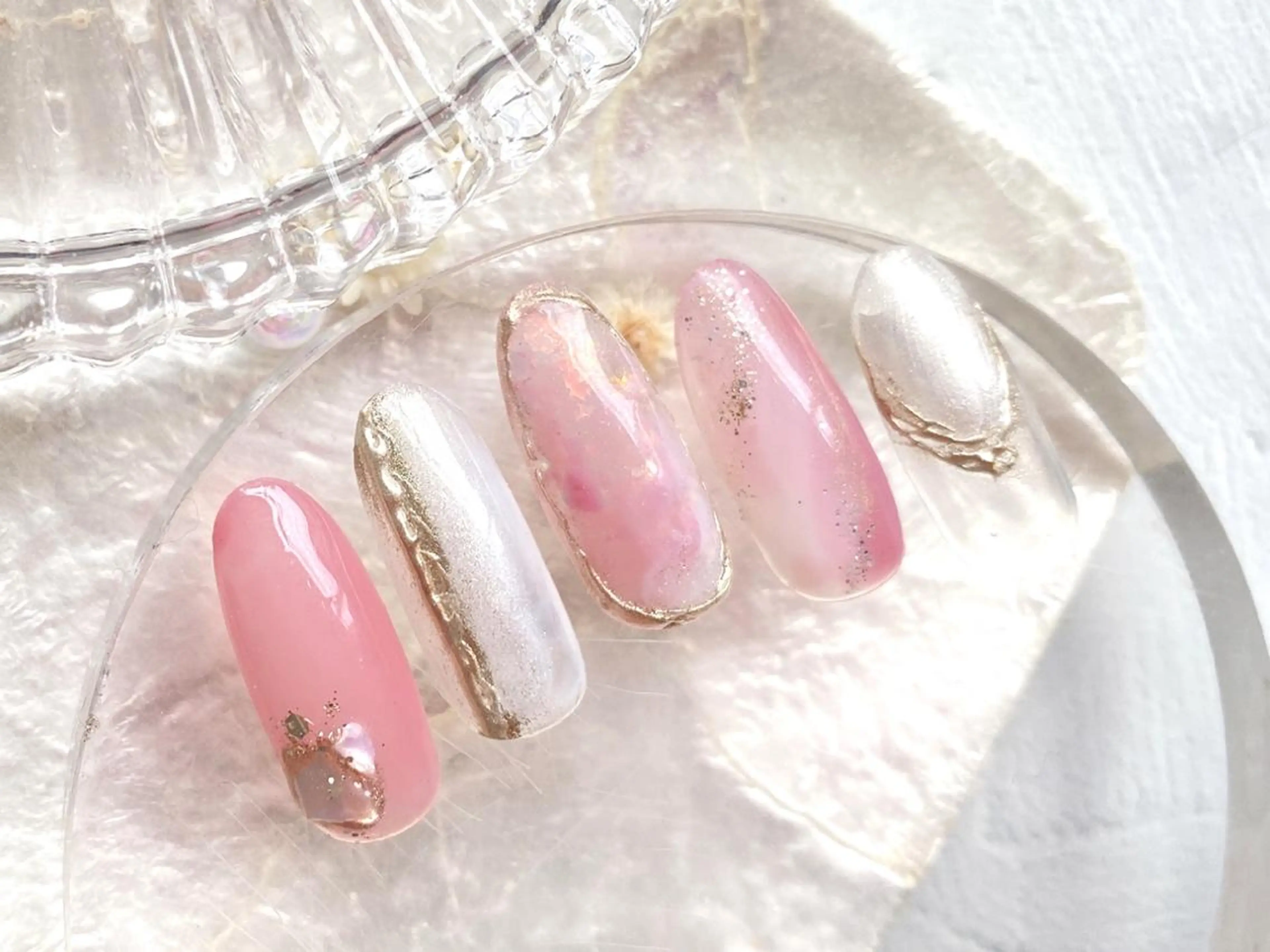 ネイル ハンドネイル ハンドケア 【育児休暇中】今中 沙季のネイルデザイン