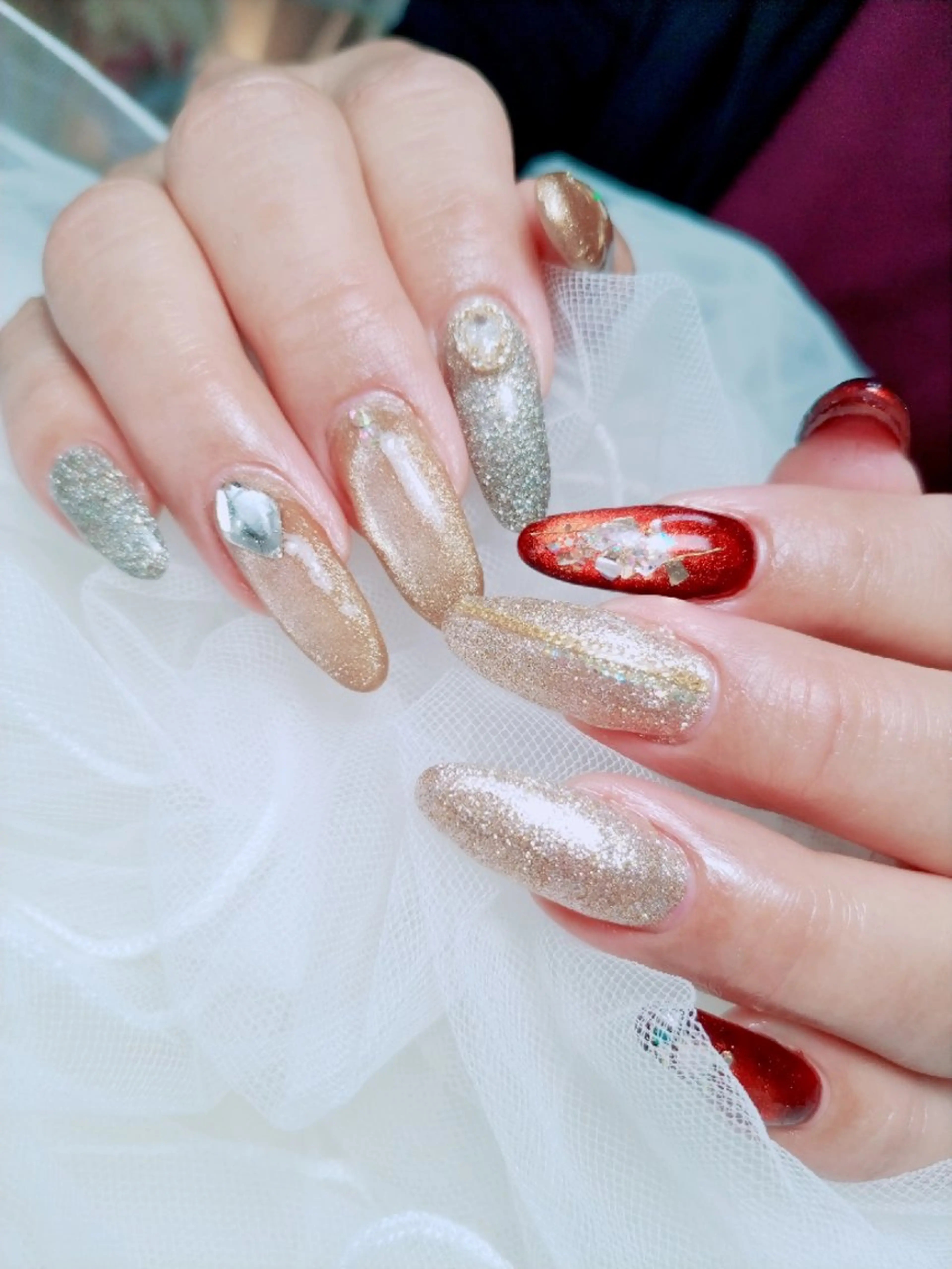 ネイル ハンドネイル 門戸厄神プライベートサロンulunail所属・ulunail mikaのネイルデザイン